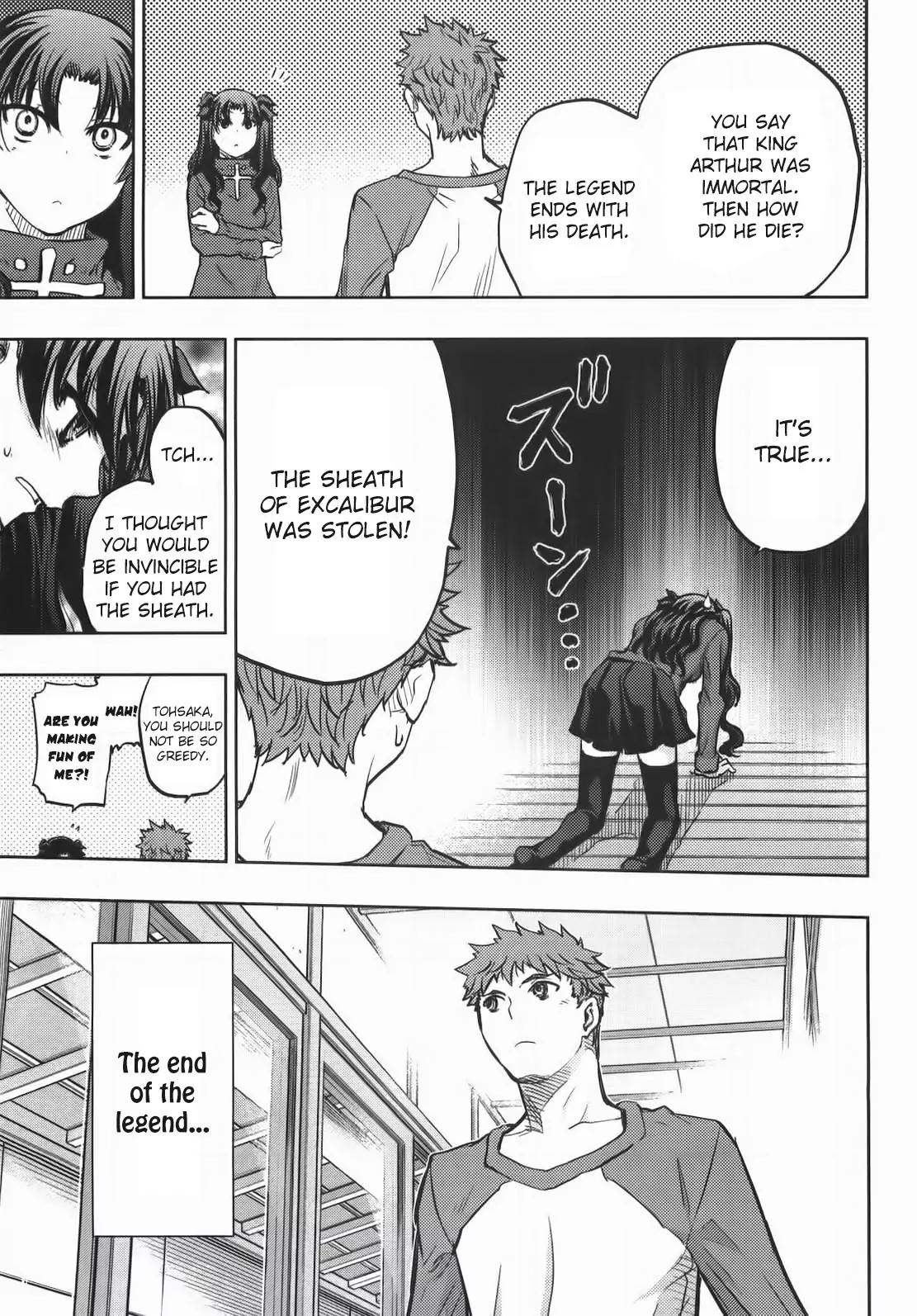 Fate/Stay Night Chapter 62 page 18 - Chapter 62: The Death of Arthur