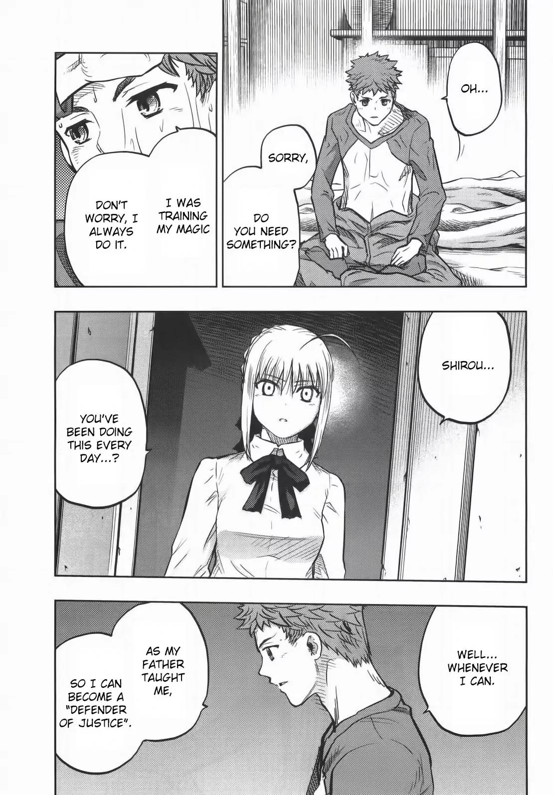 Fate/Stay Night Chapter 63 page 14 - Chapter 63: Arrowhead