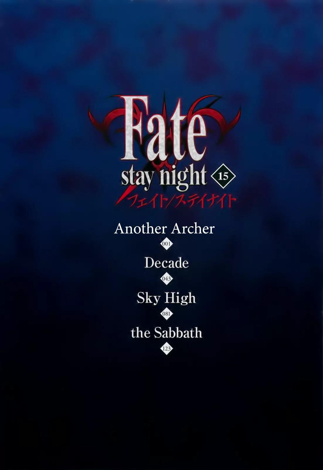 Fate/Stay Night Chapter 64 page 10 - Chapter 64: Another Archer
