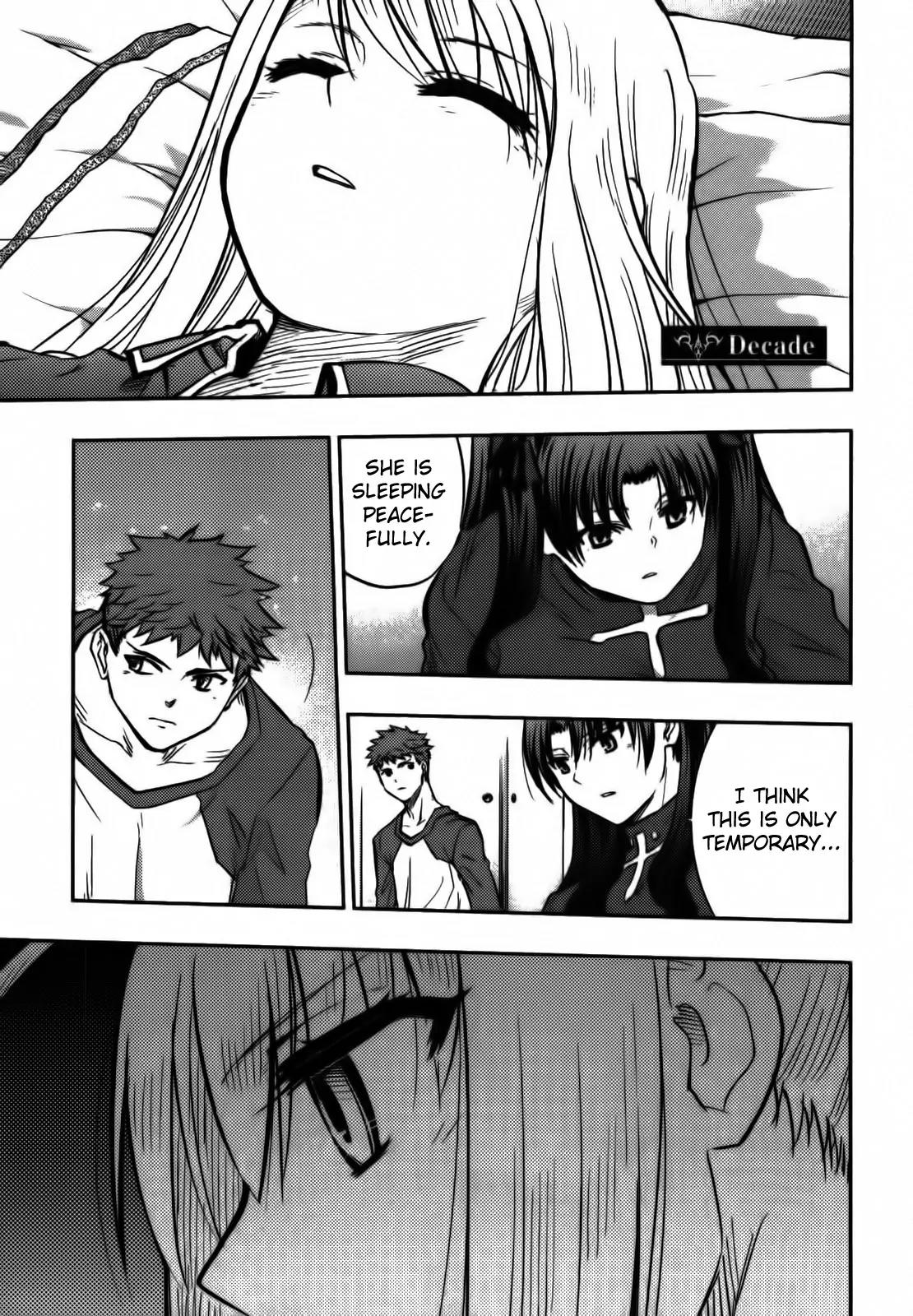 Fate/Stay Night Chapter 65 page 3 - Chapter 65: Decade
