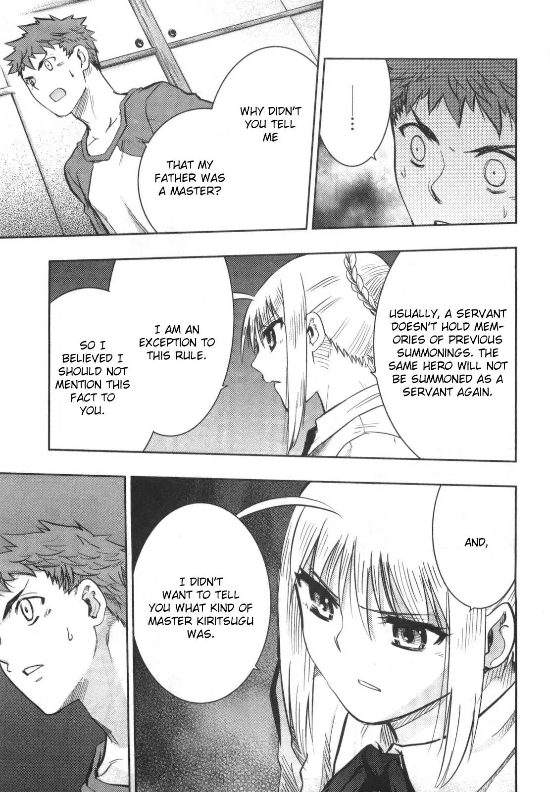 Fate/Stay Night Chapter 65 page 31 - Chapter 65: Decade