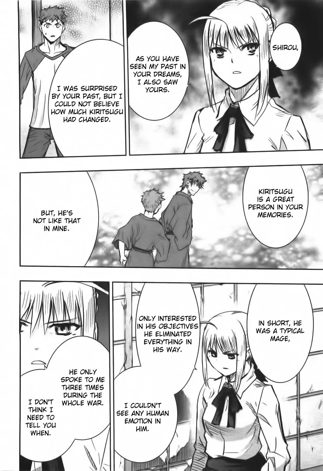 Fate/Stay Night Chapter 65 page 32 - Chapter 65: Decade