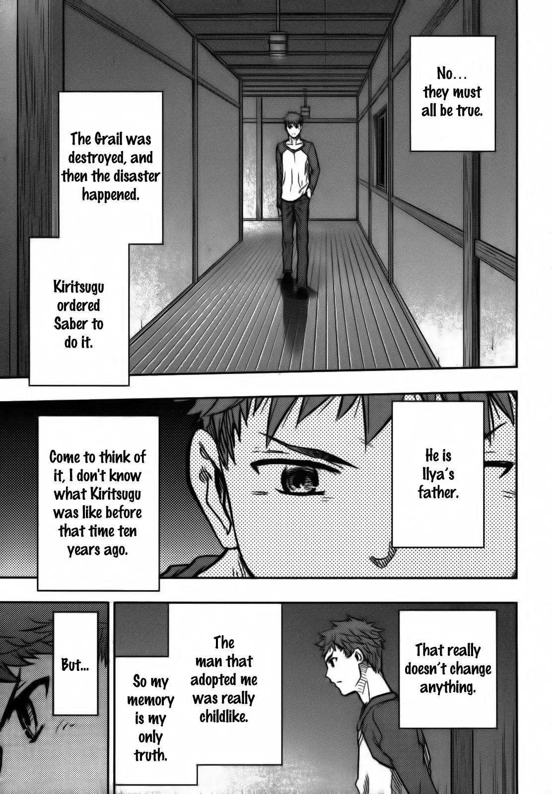 Fate/Stay Night Chapter 65 page 35 - Chapter 65: Decade