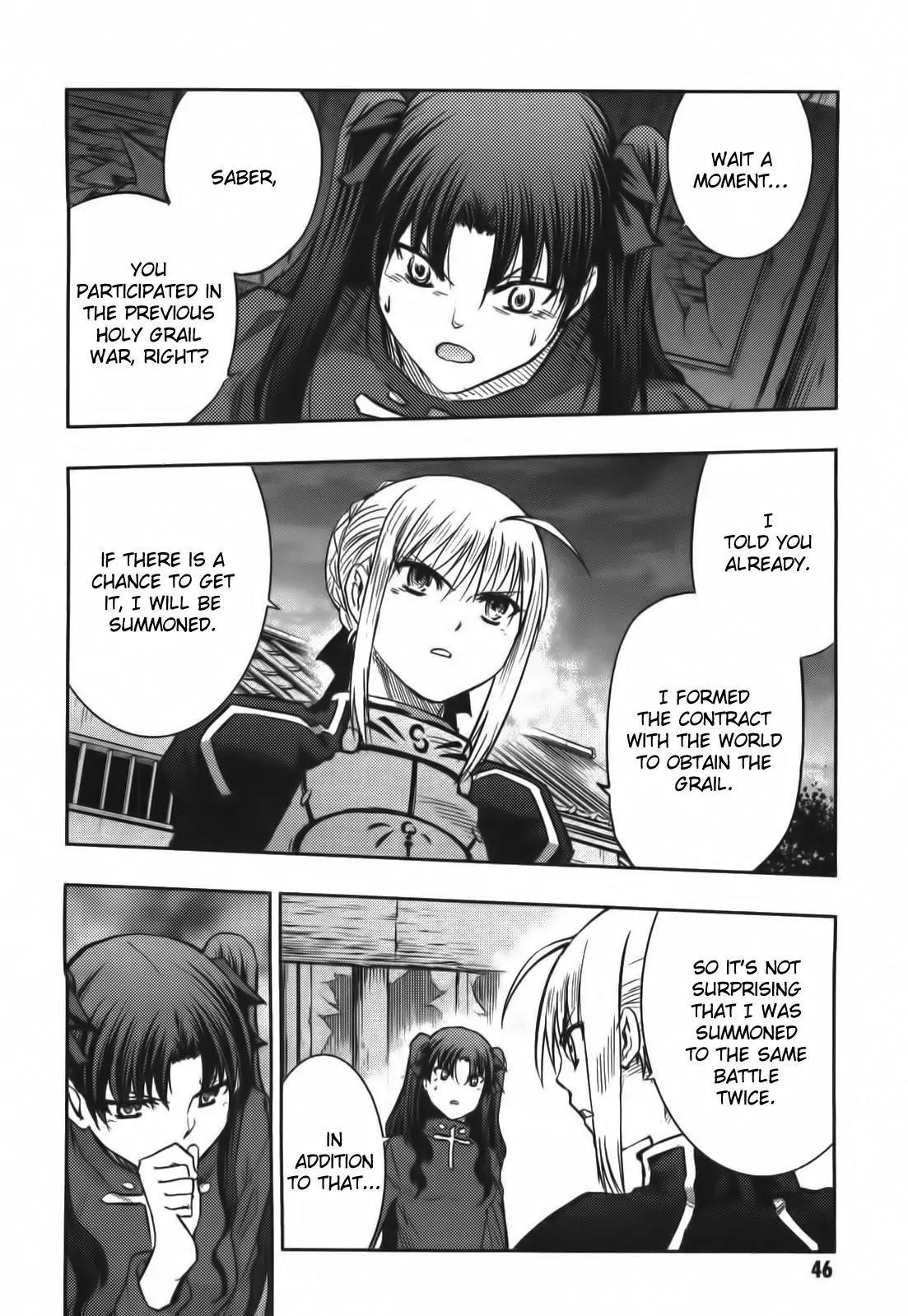 Fate/Stay Night Chapter 65 page 6 - Chapter 65: Decade