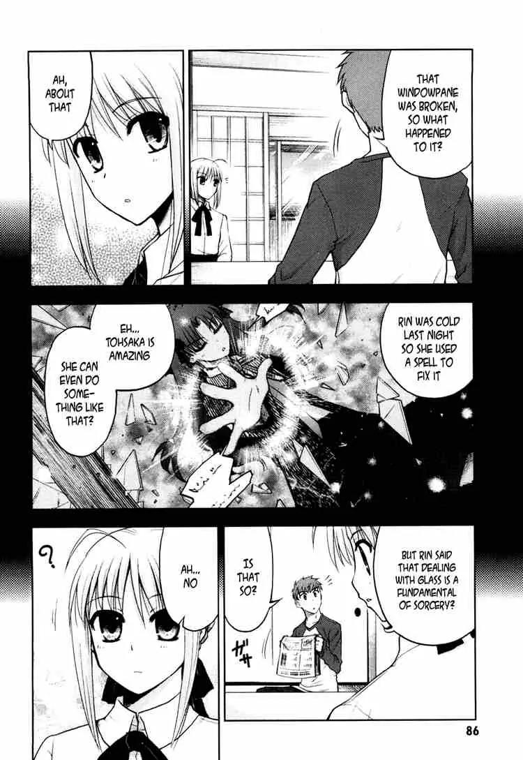 Fate/Stay Night Chapter 7 page 11 - Chapter 7: Boys & Girls (III)