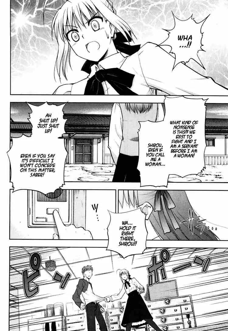 Fate/Stay Night Chapter 7 page 19 - Chapter 7: Boys & Girls (III)