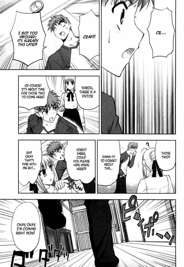 Fate/Stay Night Chapter 7 page 20 - Chapter 7: Boys & Girls (III)
