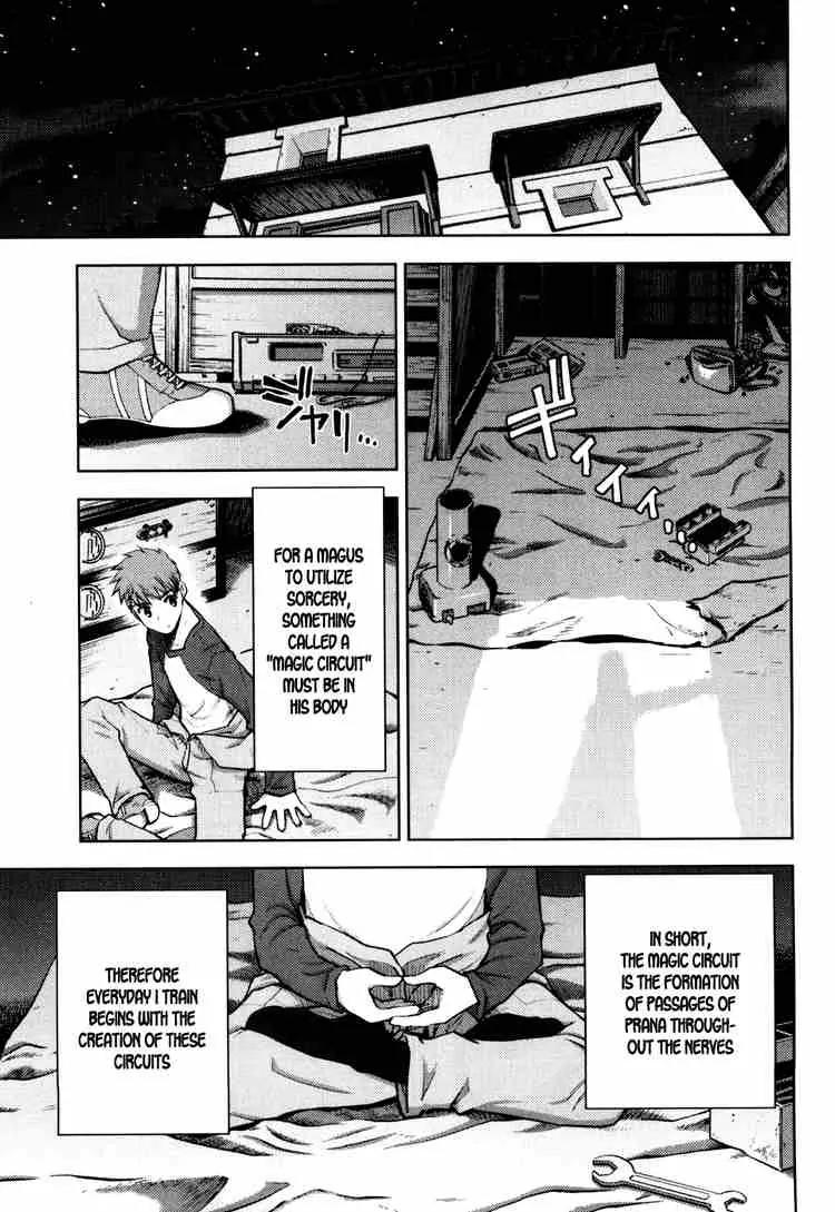 Fate/Stay Night Chapter 7 page 36 - Chapter 7: Boys & Girls (III)