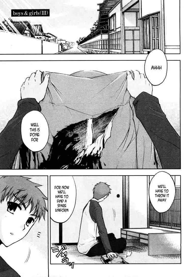 Fate/Stay Night Chapter 7 page 4 - Chapter 7: Boys & Girls (III)