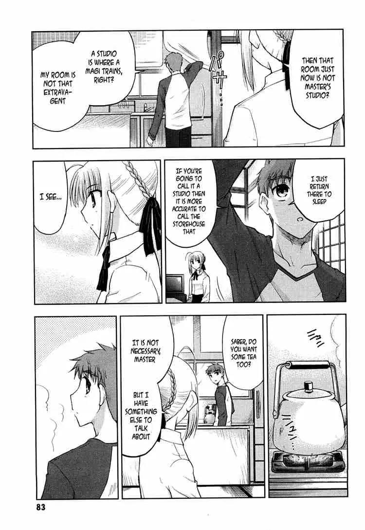 Fate/Stay Night Chapter 7 page 8 - Chapter 7: Boys & Girls (III)