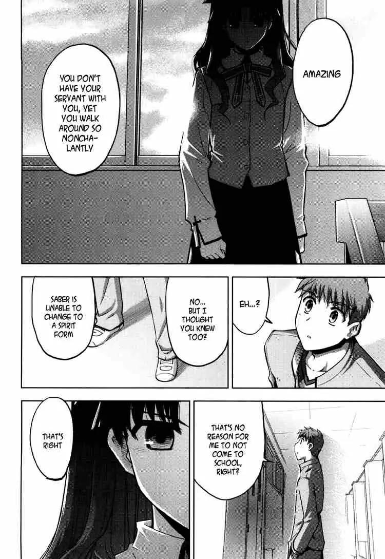 Fate/Stay Night Chapter 8 page 28 - Chapter 8: Boys & Girls (IV)