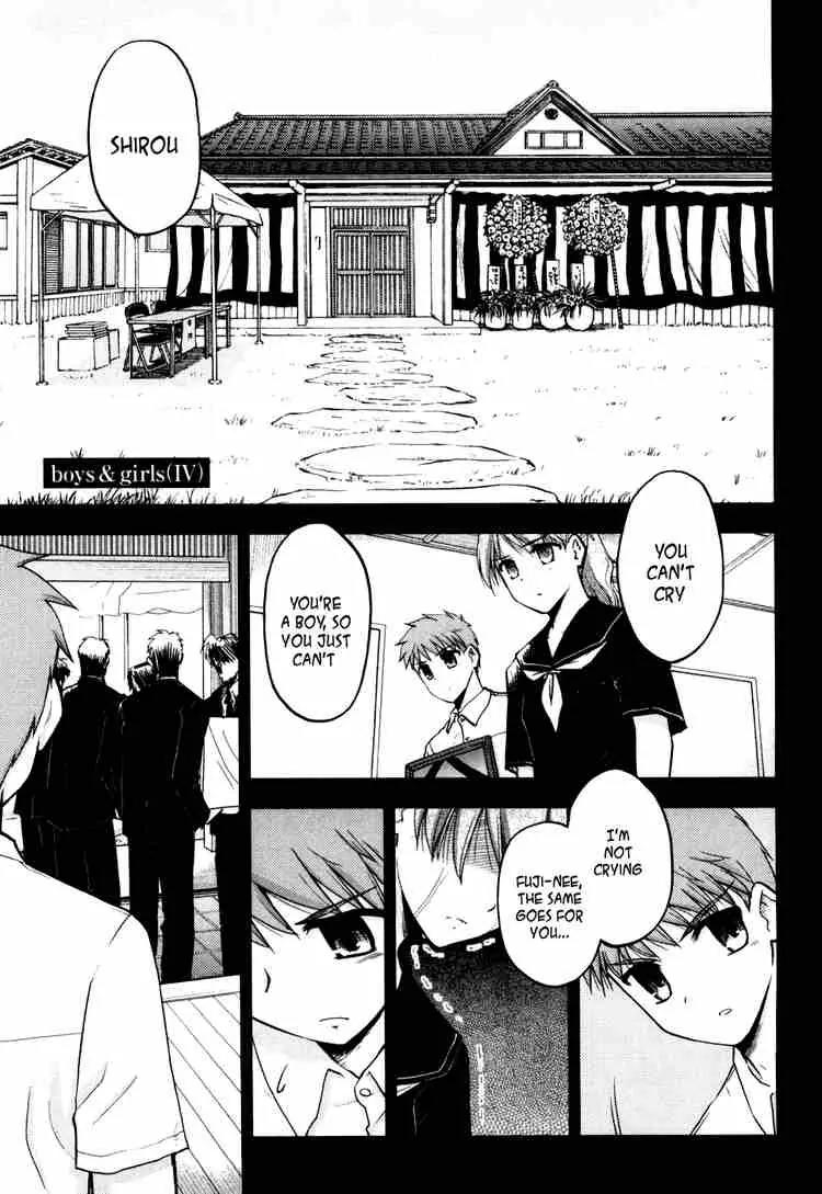 Fate/Stay Night Chapter 8 page 3 - Chapter 8: Boys & Girls (IV)