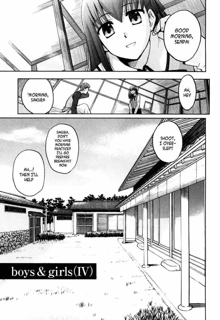 Fate/Stay Night Chapter 8 page 5 - Chapter 8: Boys & Girls (IV)