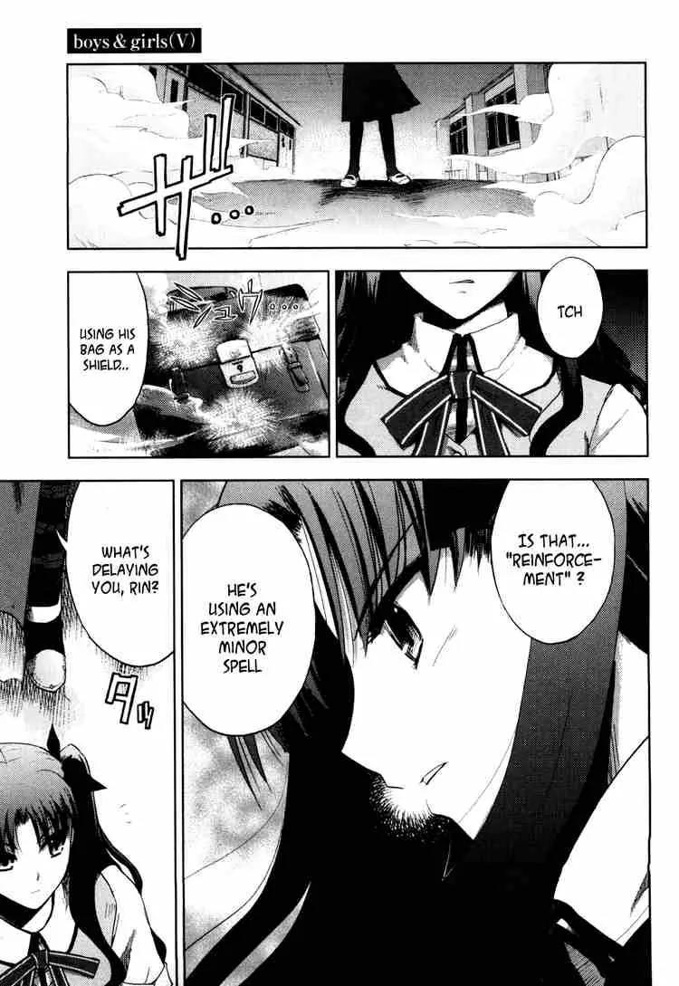 Fate/Stay Night Chapter 9 page 3 - Chapter 9: Boys & Girls (V)