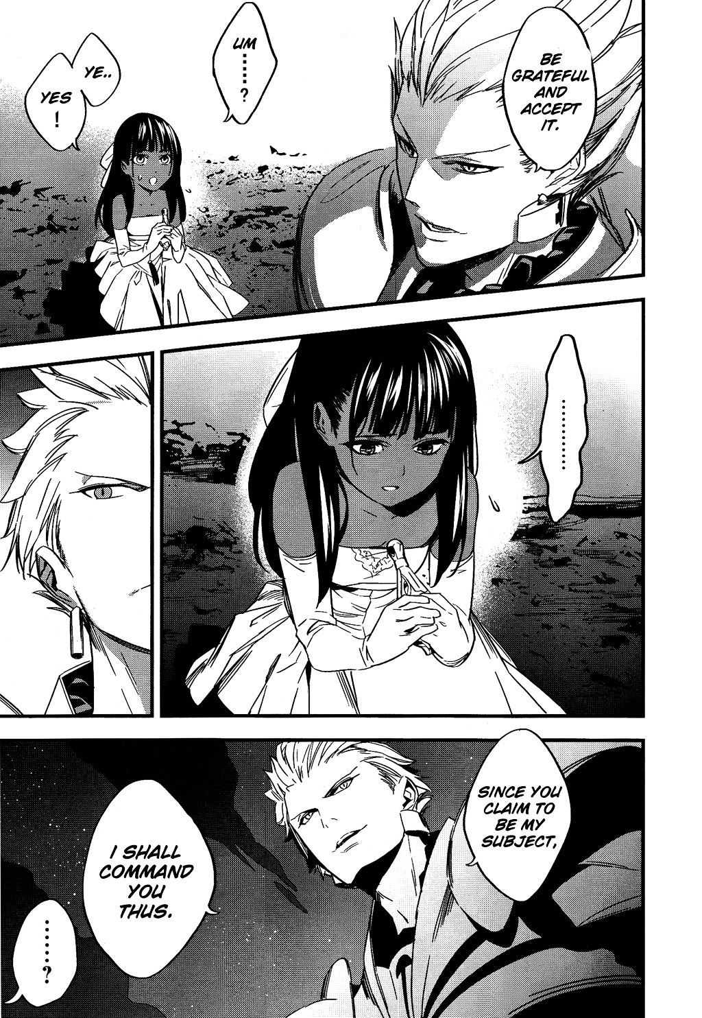 Fate/Strange Fake Chapter 1 page 35 - Chapter 1 : Archer