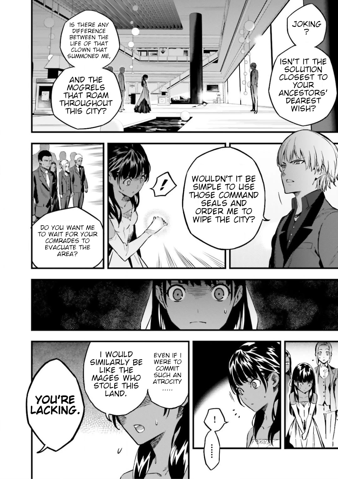 Fate/Strange Fake Chapter 12.10 page 10 - Chapter 12.10: Two Archers and.... (Final)