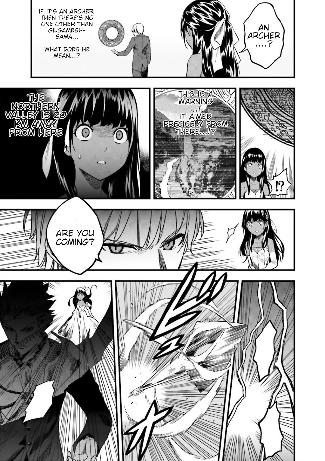 Fate/Strange Fake Chapter 12.10 page 25 - Chapter 12.10: Two Archers and.... (Final)