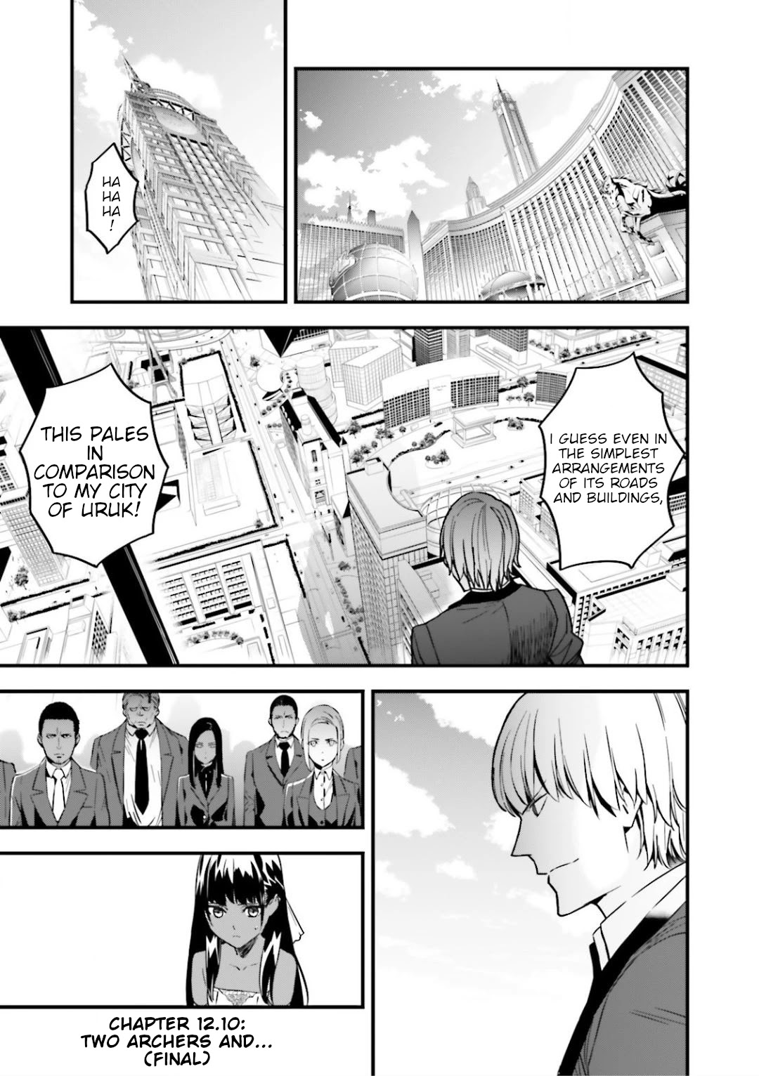 Fate/Strange Fake Chapter 12.10 page 3 - Chapter 12.10: Two Archers and.... (Final)
