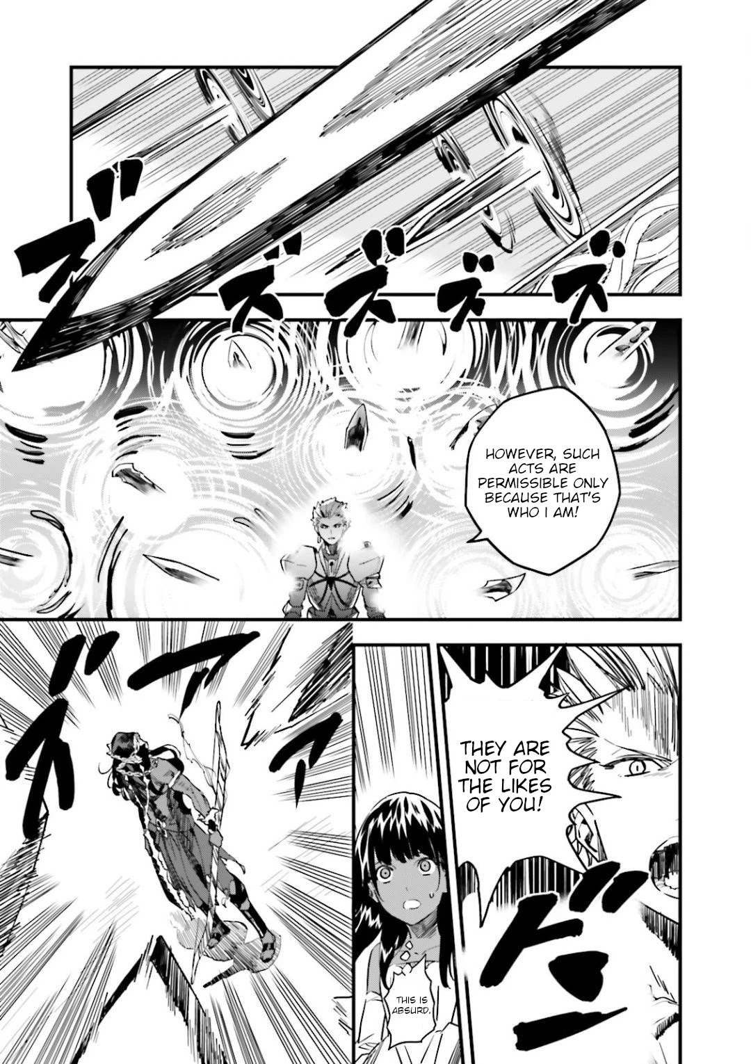 Fate/Strange Fake Chapter 12.10 page 32 - Chapter 12.10: Two Archers and.... (Final)