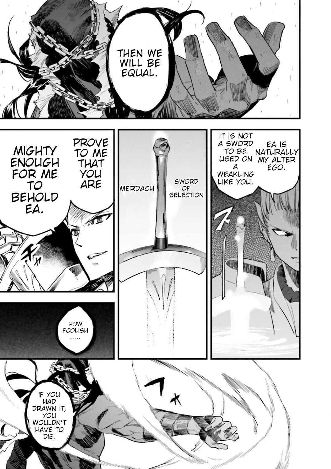 Fate/Strange Fake Chapter 12.10 page 43 - Chapter 12.10: Two Archers and.... (Final)