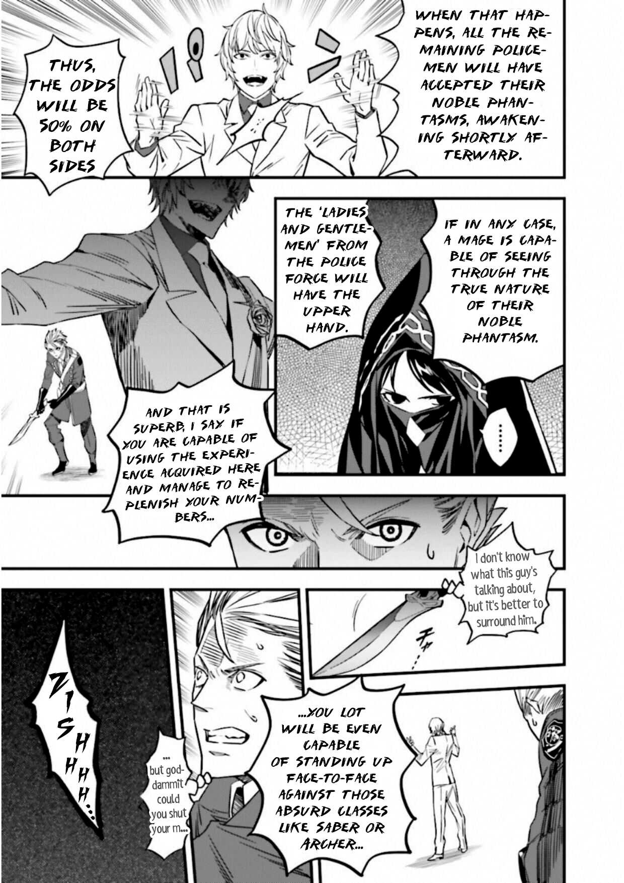 Fate/Strange Fake Chapter 12.3 page 17 - Chapter 12.3