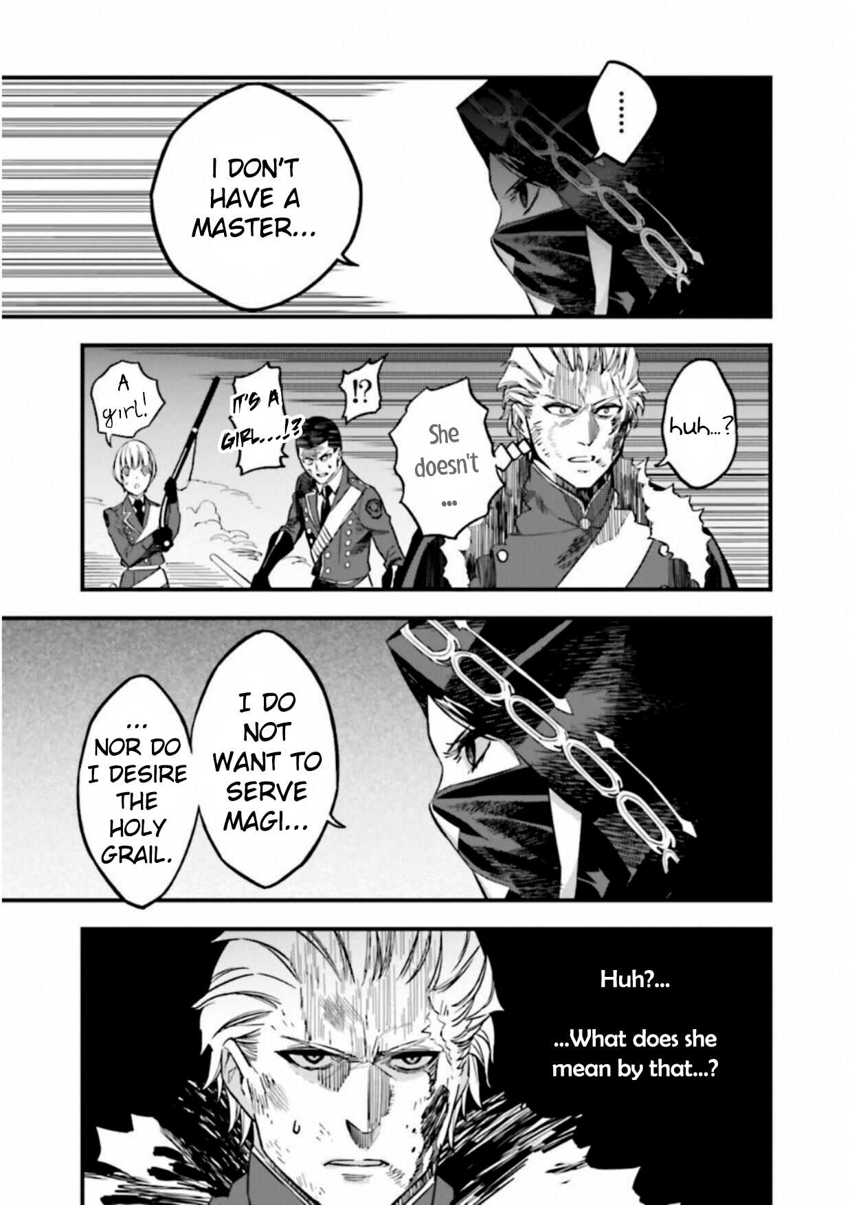 Fate/Strange Fake Chapter 12.3 page 9 - Chapter 12.3