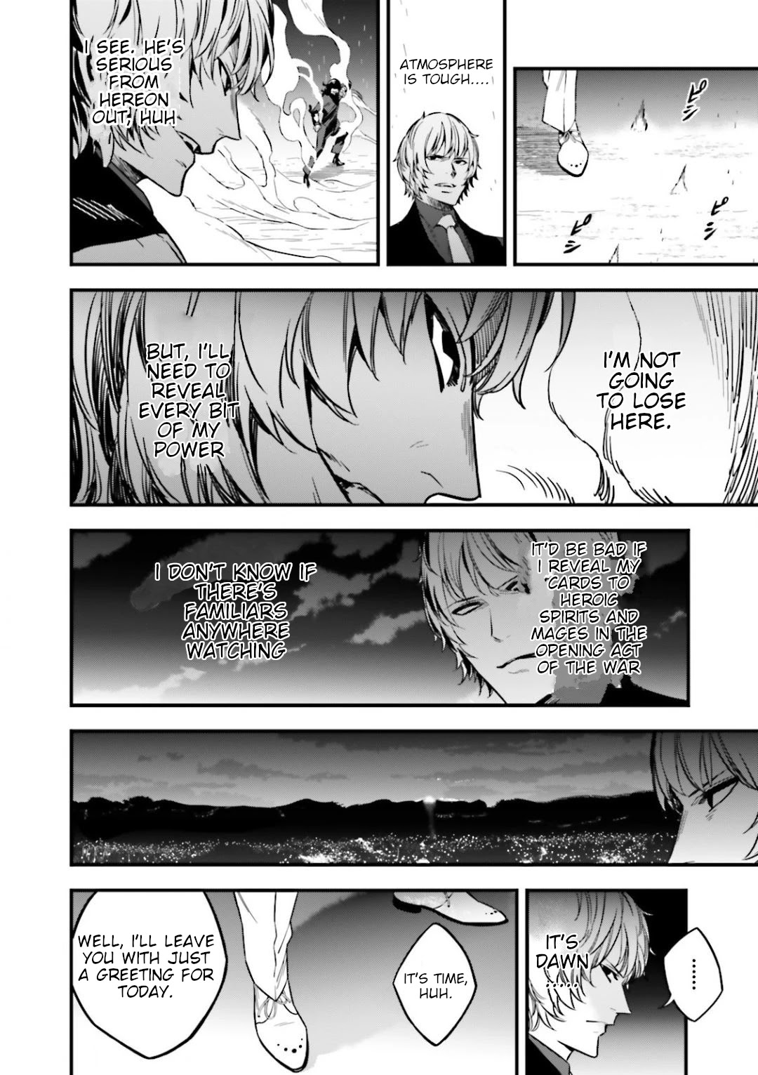 Fate/Strange Fake Chapter 12.5 page 35 - Chapter 12.5: A Battle Without Heroic Spirits