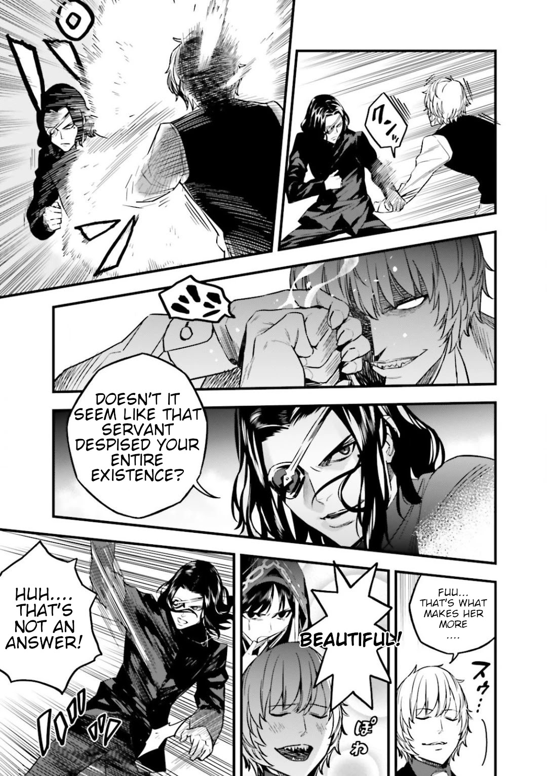 Fate/Strange Fake Chapter 12.5 page 5 - Chapter 12.5: A Battle Without Heroic Spirits