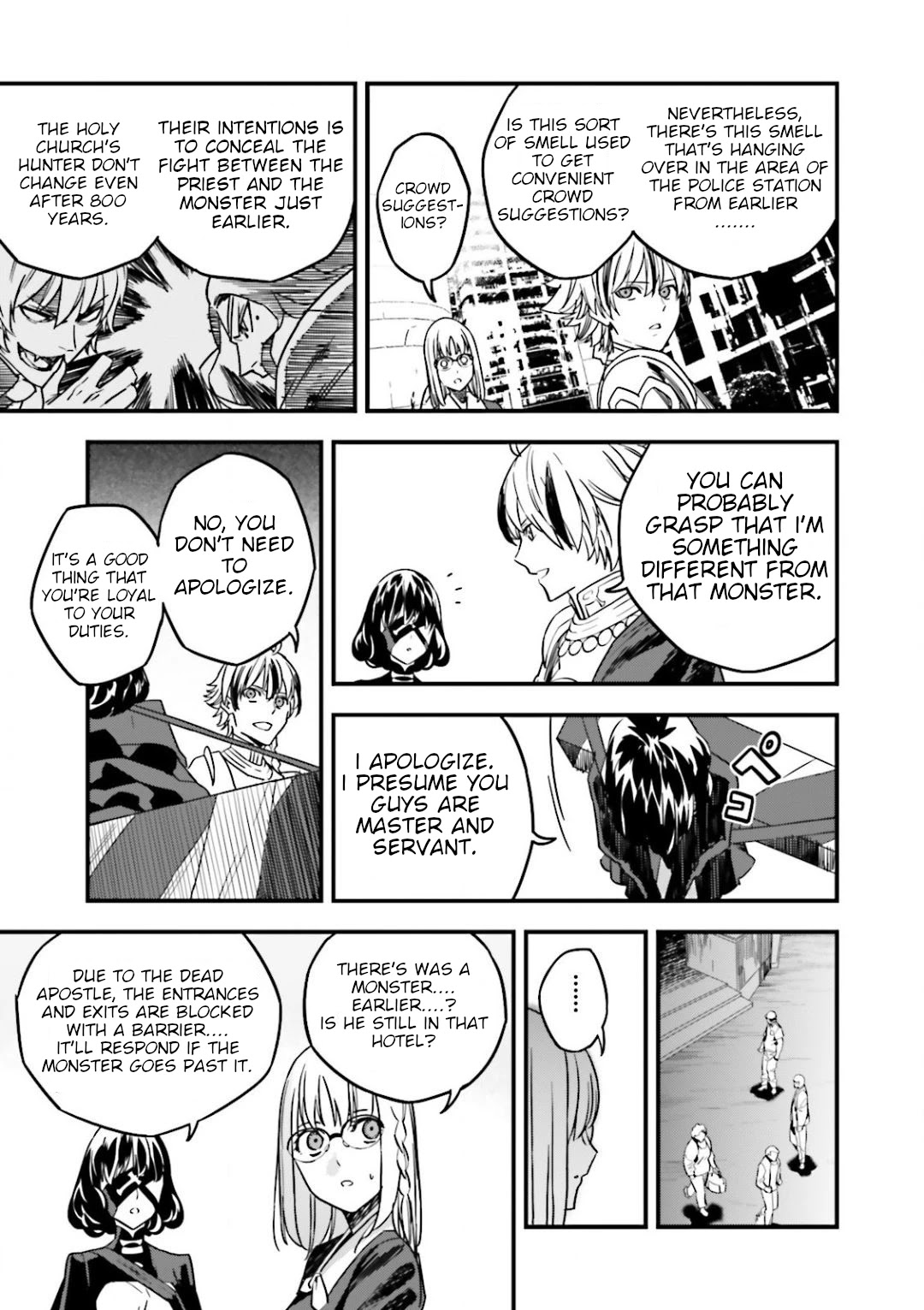 Fate/Strange Fake Chapter 12.6 page 10 - Chapter 12.6: The Shadow in the Park - Part 1