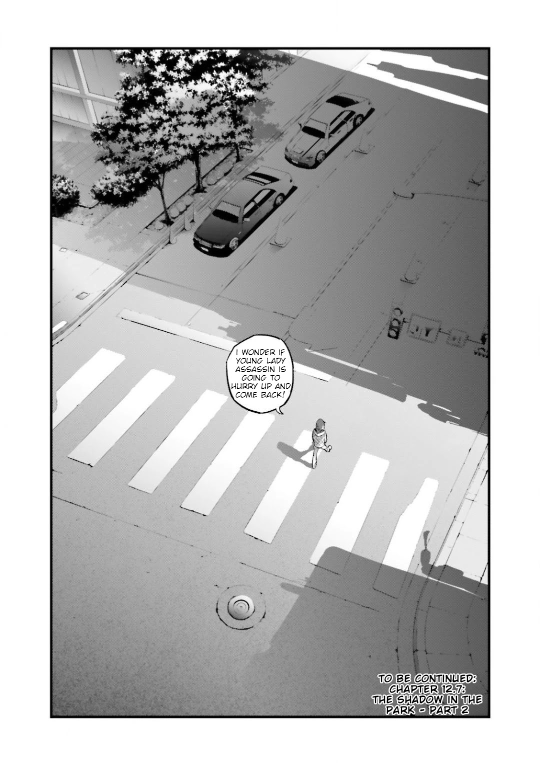 Fate/Strange Fake Chapter 12.6 page 14 - Chapter 12.6: The Shadow in the Park - Part 1