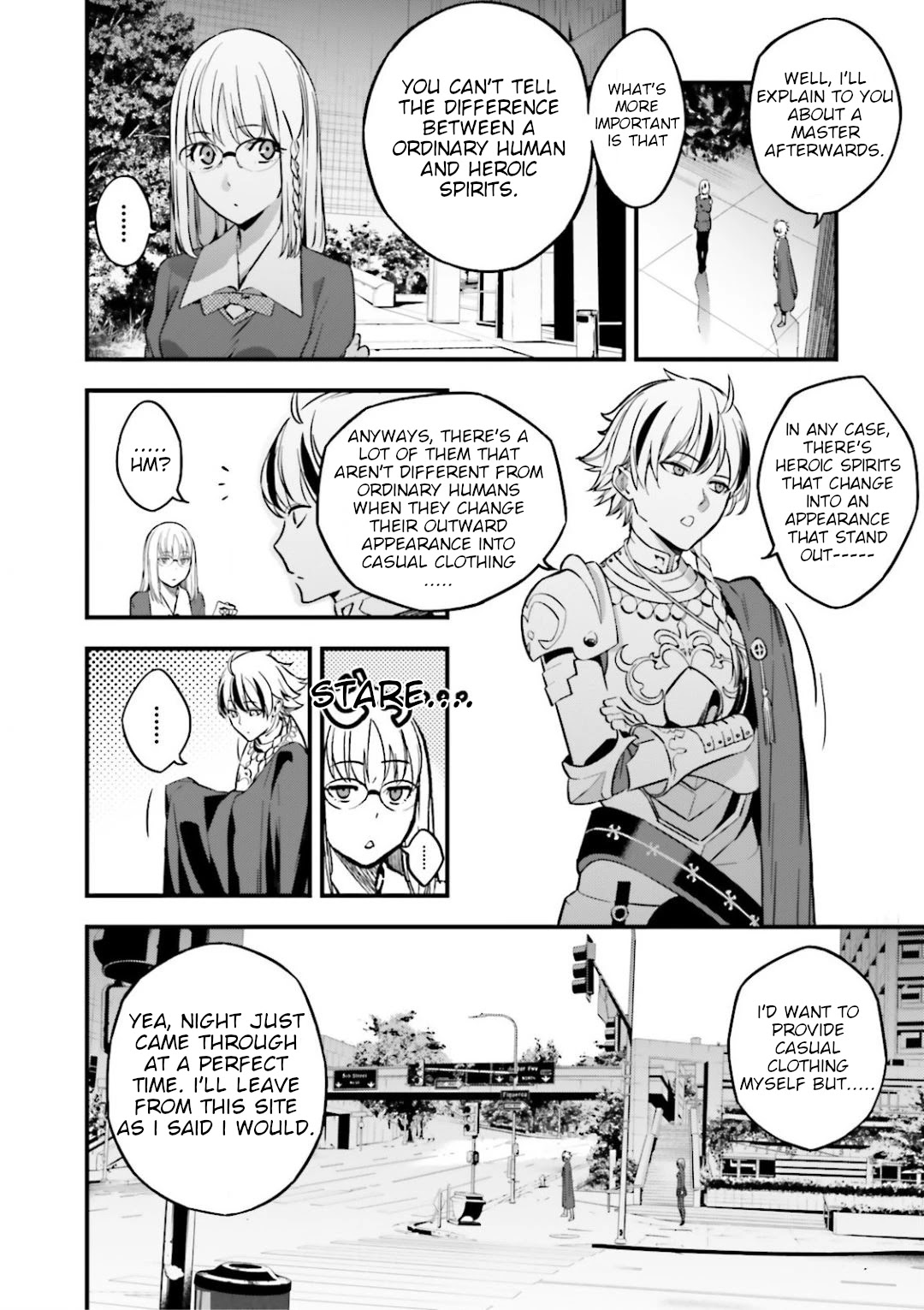 Fate/Strange Fake Chapter 12.6 page 3 - Chapter 12.6: The Shadow in the Park - Part 1