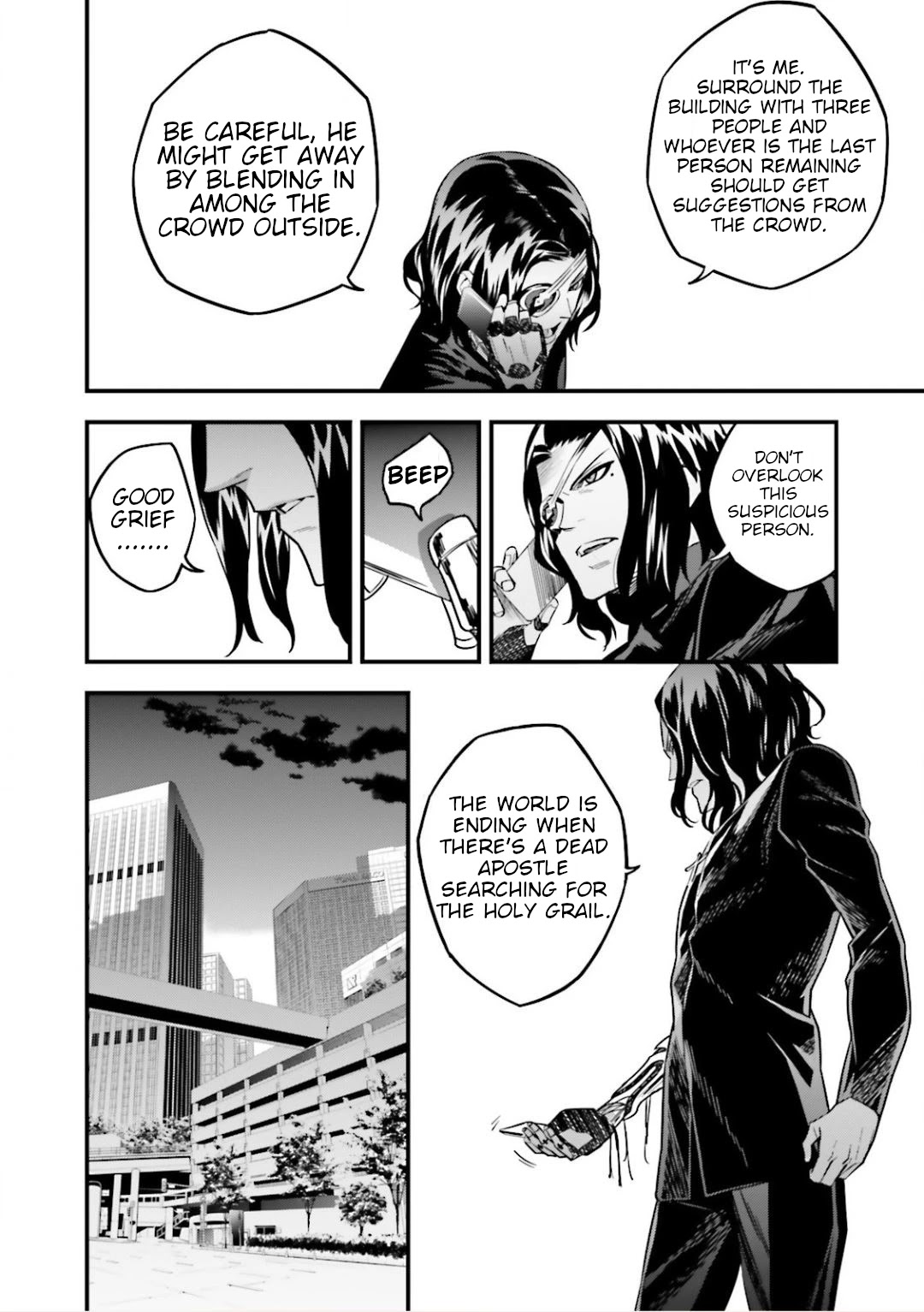Fate/Strange Fake Chapter 12.6 page 7 - Chapter 12.6: The Shadow in the Park - Part 1