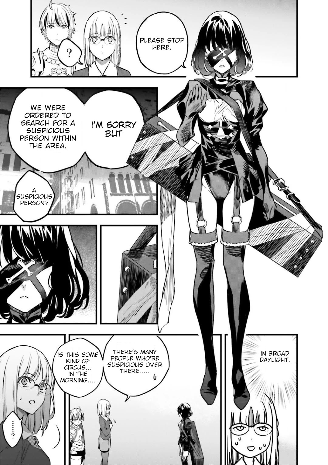 Fate/Strange Fake Chapter 12.6 page 8 - Chapter 12.6: The Shadow in the Park - Part 1
