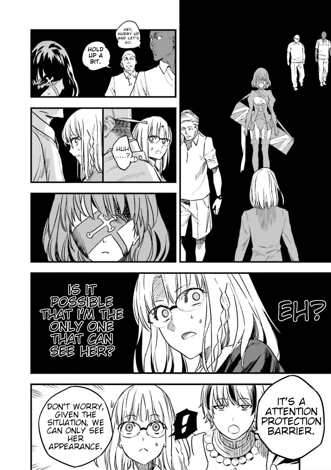 Fate/Strange Fake Chapter 12.6 page 9 - Chapter 12.6: The Shadow in the Park - Part 1