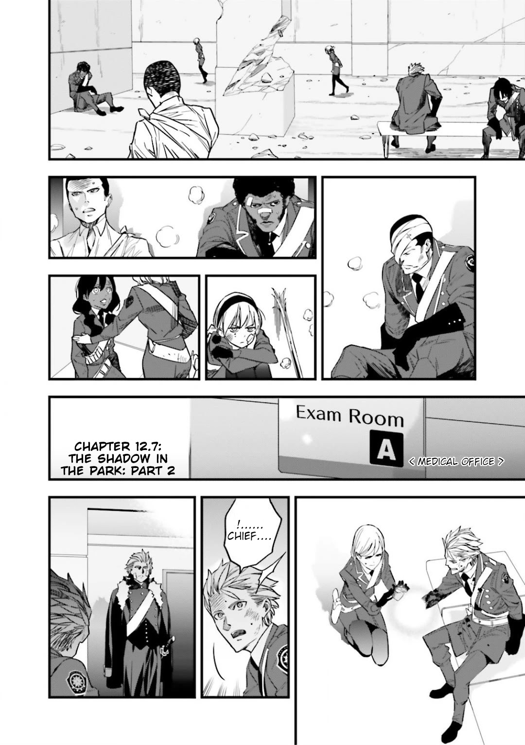 Fate/Strange Fake Chapter 12.7 page 2 - Chapter 12.7: The Shadow in the Park - Part 2