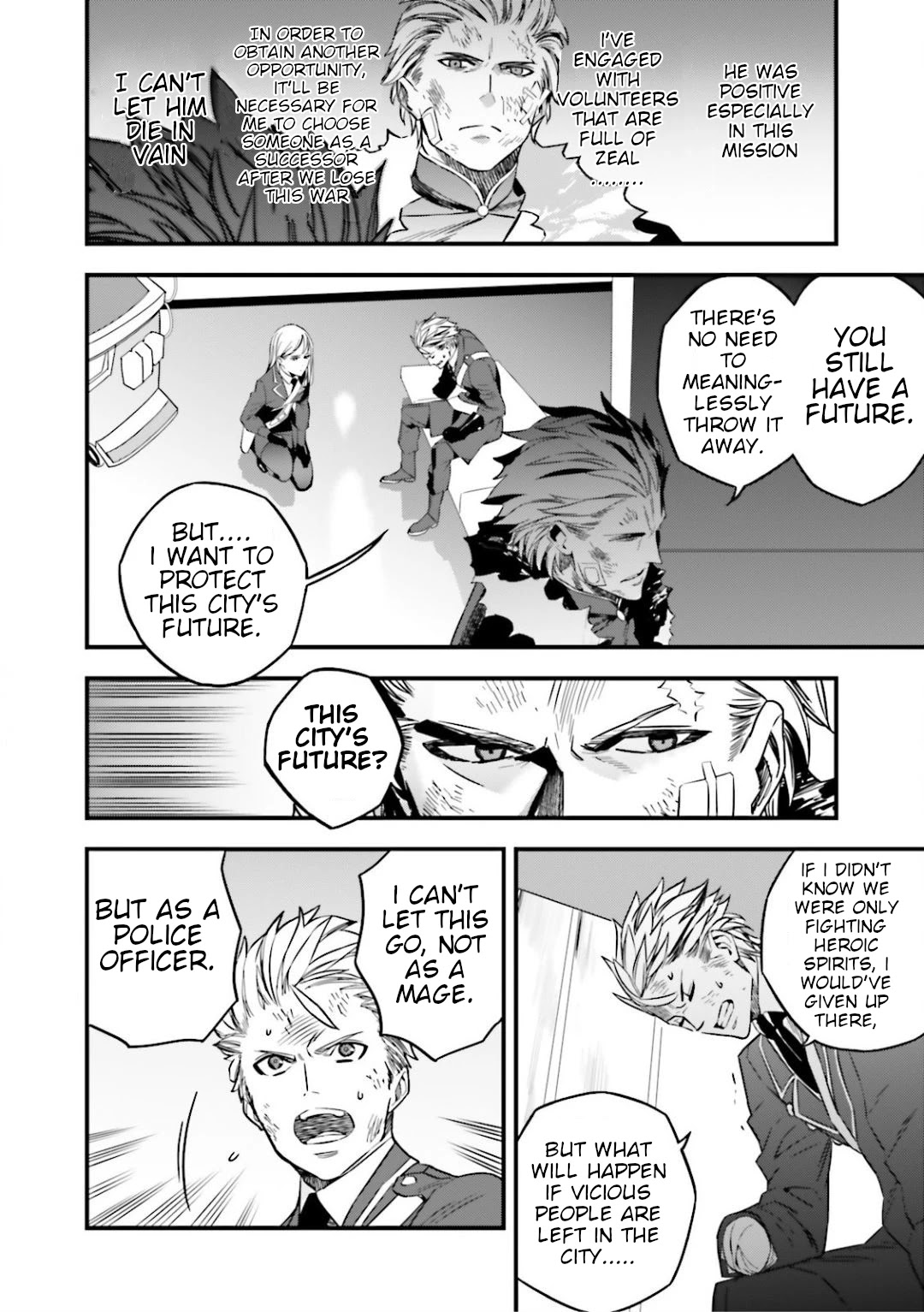 Fate/Strange Fake Chapter 12.7 page 4 - Chapter 12.7: The Shadow in the Park - Part 2