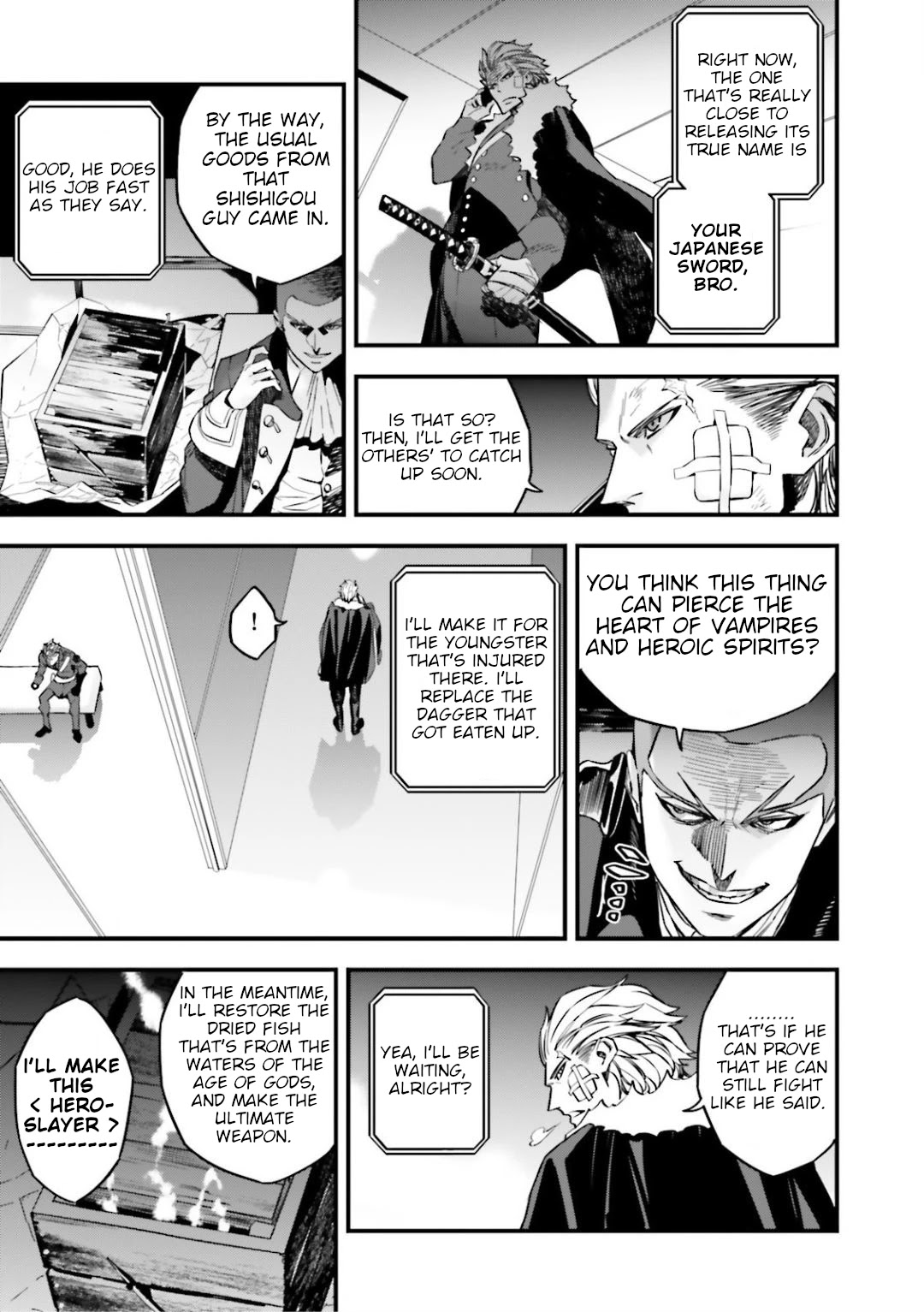 Fate/Strange Fake Chapter 12.7 page 7 - Chapter 12.7: The Shadow in the Park - Part 2