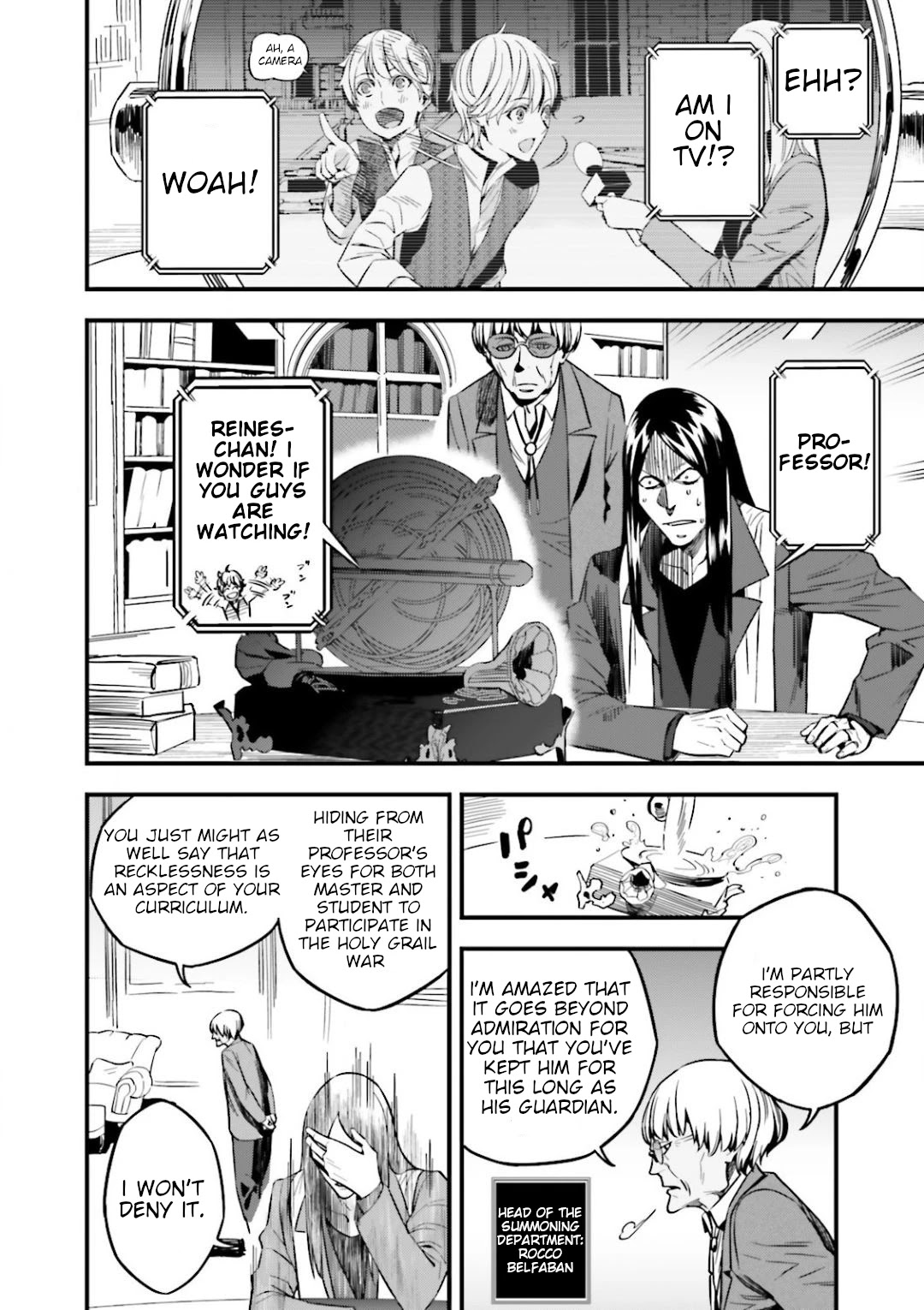 Fate/Strange Fake Chapter 12.9 page 9 - Chapter 12.9: Two Archers and....