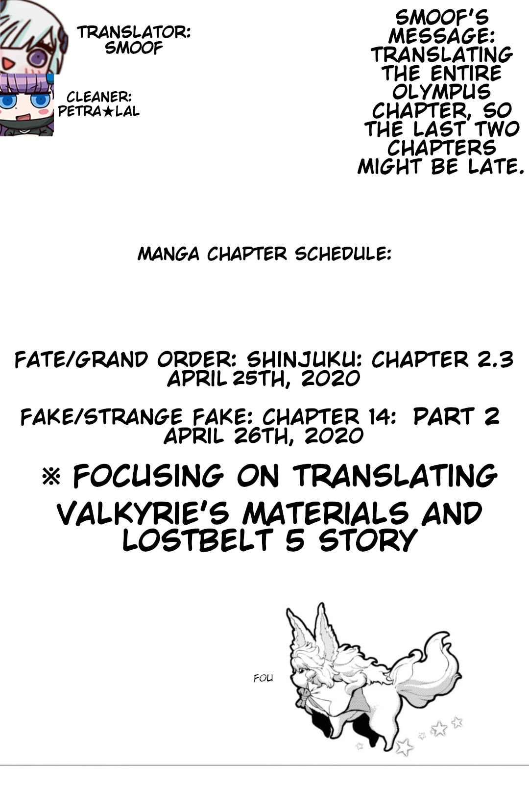Fate/Strange Fake Chapter 13 page 1 - Chapter 13: The Passion of a Nameless Soldier (Part 1)