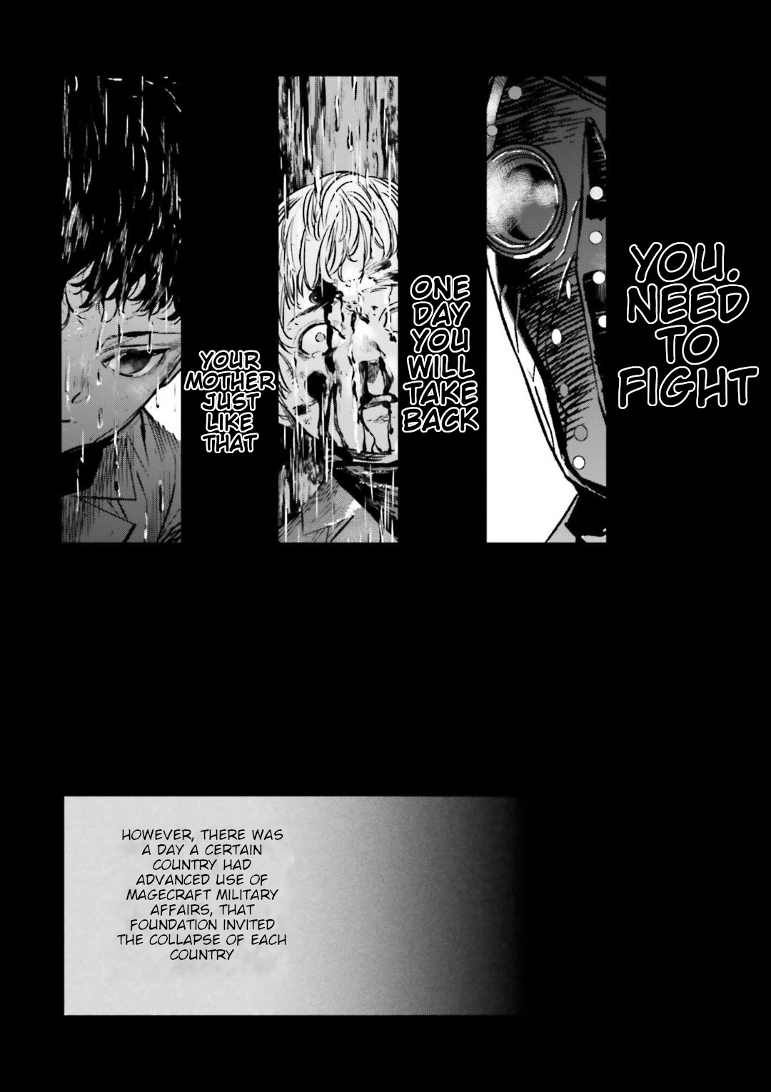 Fate/Strange Fake Chapter 13 page 6 - Chapter 13: The Passion of a Nameless Soldier (Part 1)
