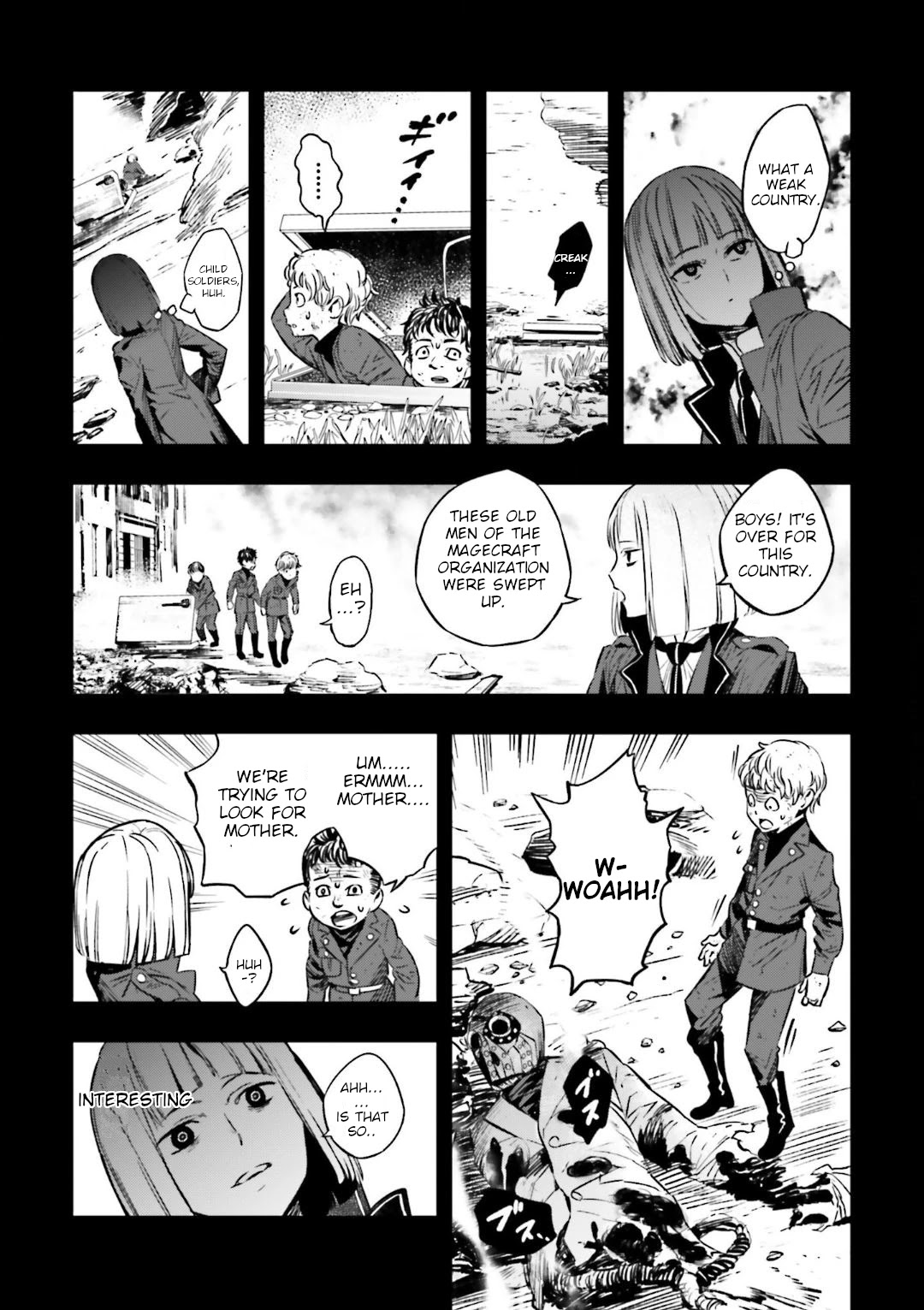 Fate/Strange Fake Chapter 13 page 8 - Chapter 13: The Passion of a Nameless Soldier (Part 1)