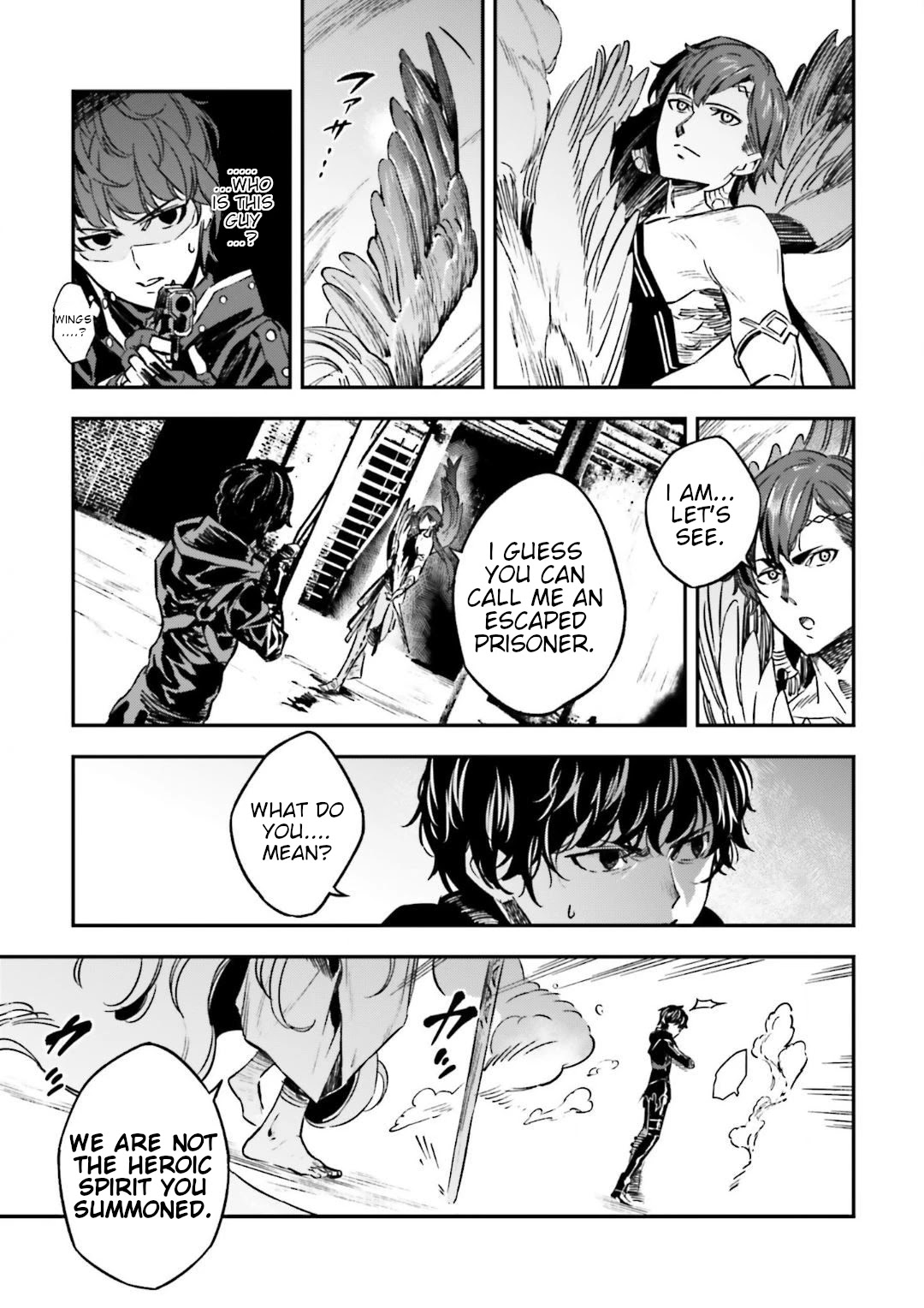 Fate/Strange Fake Chapter 14 page 19 - Chapter 14: The Passion of a Nameless Soldier (Part 2)