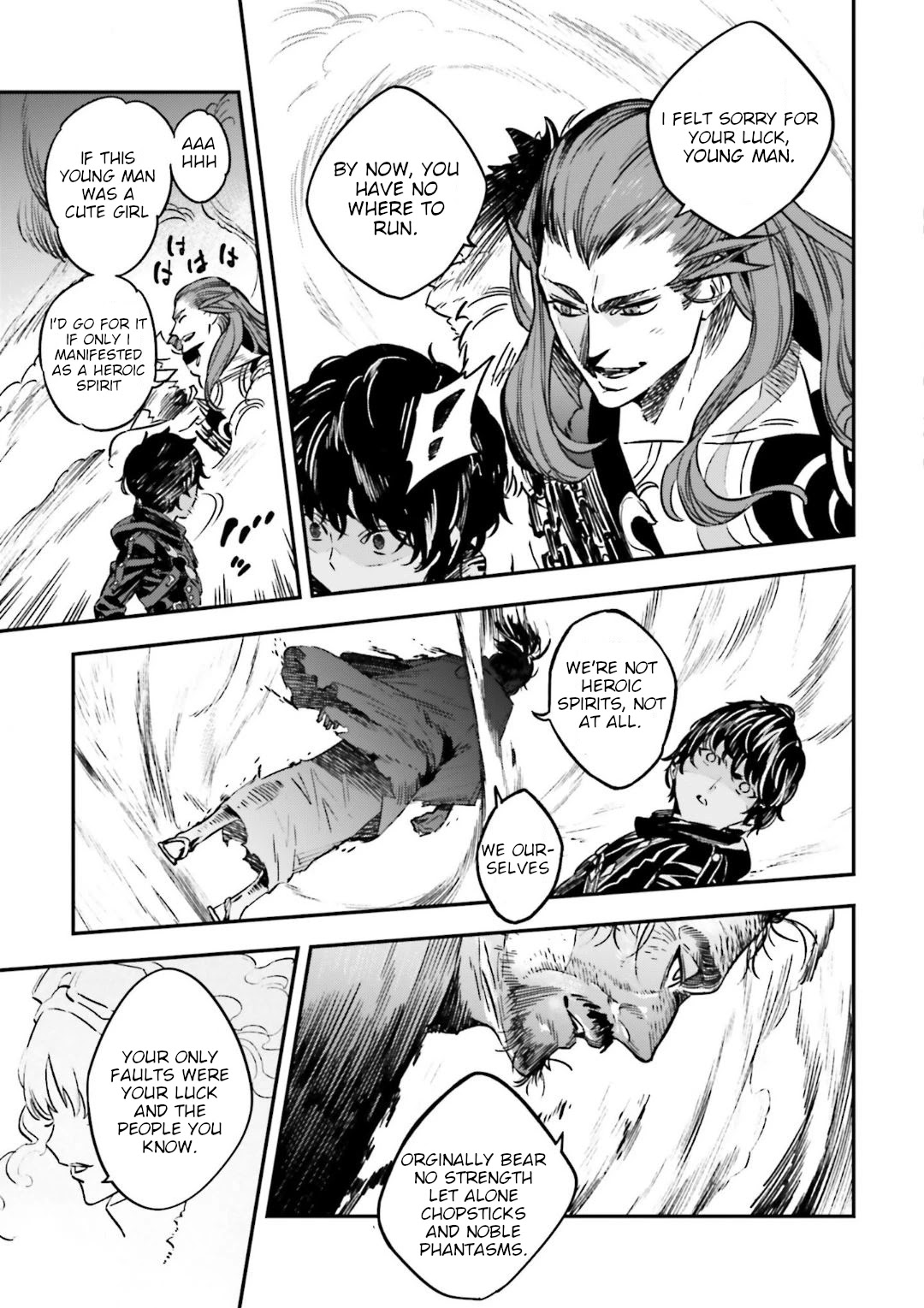 Fate/Strange Fake Chapter 14 page 21 - Chapter 14: The Passion of a Nameless Soldier (Part 2)
