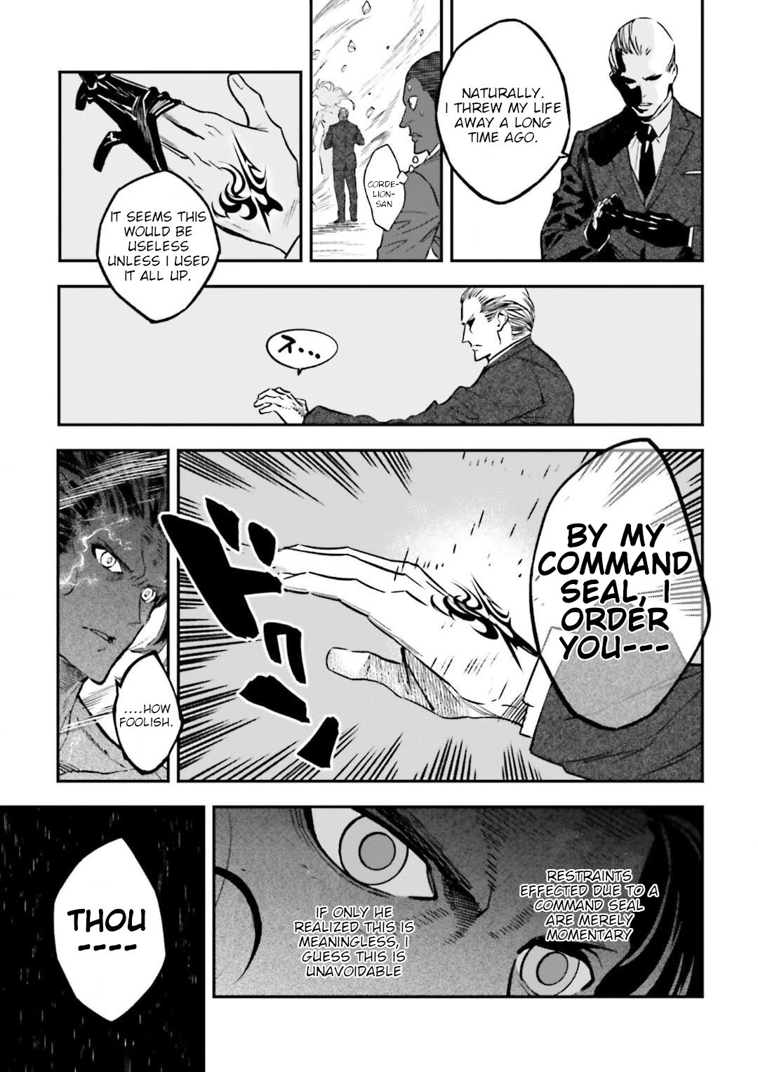 Fate/Strange Fake Chapter 15.2 page 7 - Chapter 15.2: The Star Performers' Feast (Part 2)