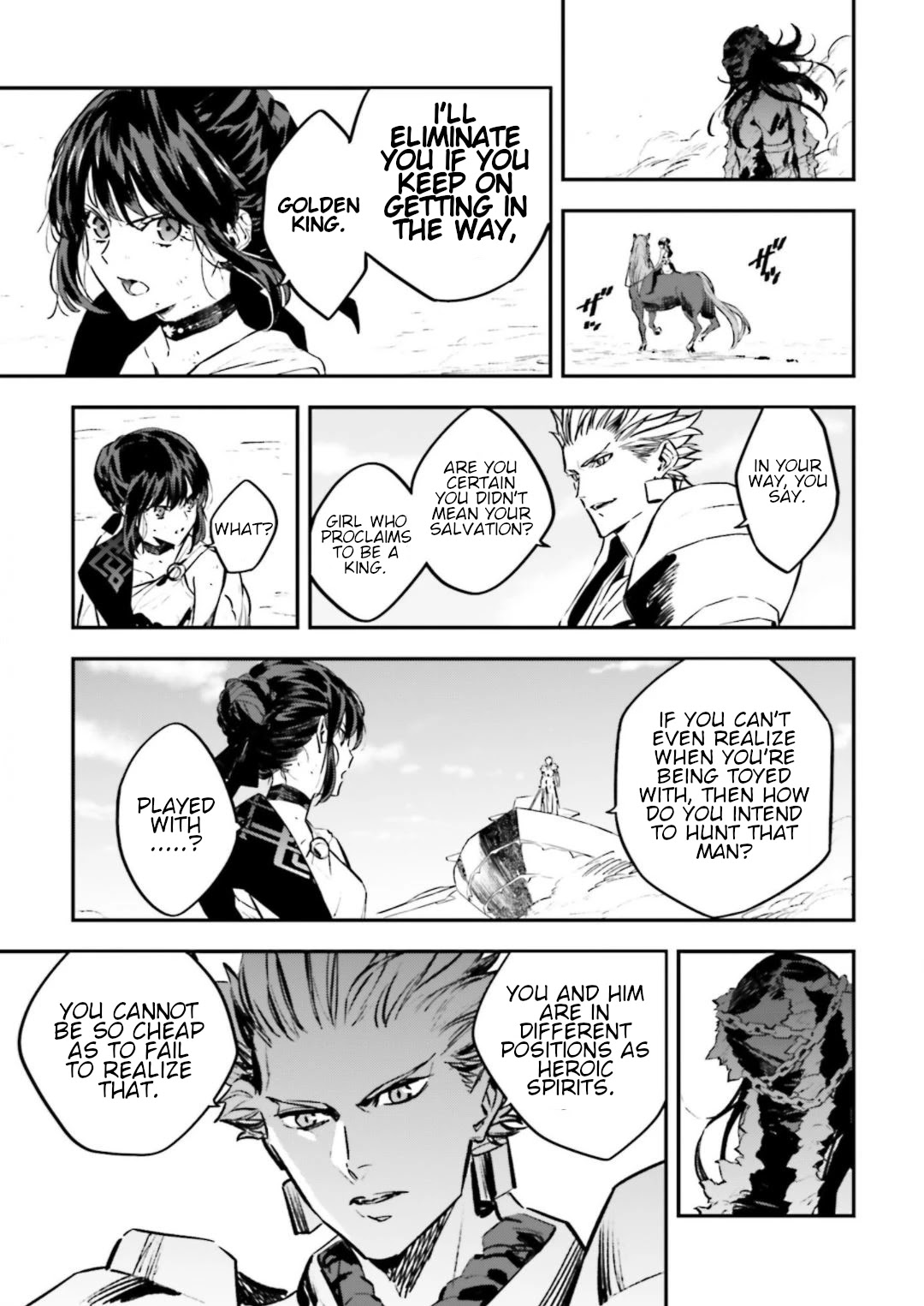 Fate/Strange Fake Chapter 15.3 page 41 - Chapter 15.3: Canon of the Demigods (Part 1)