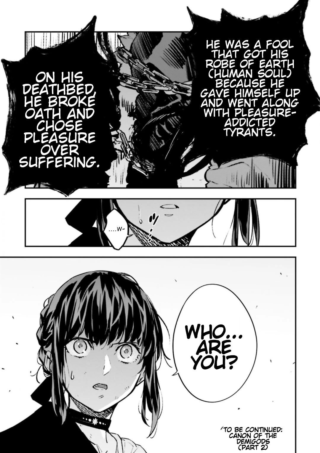 Fate/Strange Fake Chapter 15.3 page 50 - Chapter 15.3: Canon of the Demigods (Part 1)