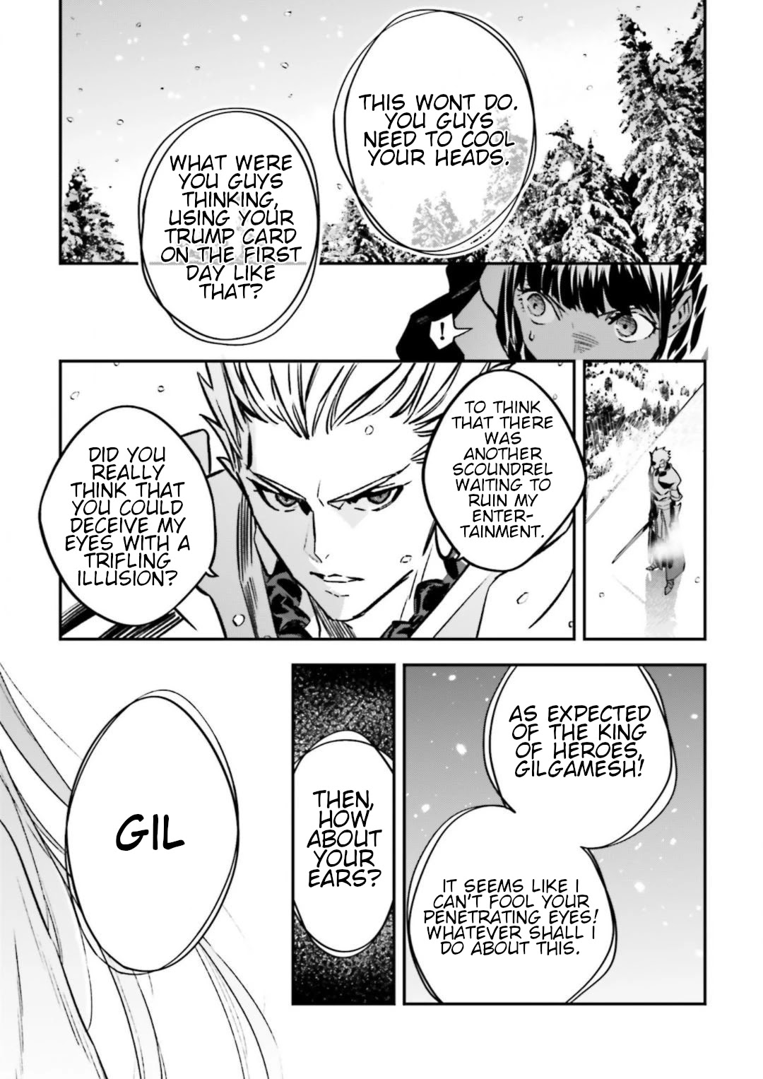 Fate/Strange Fake Chapter 15.4 page 19 - Chapter 15.4: Canon of the Demigods (Part 2)