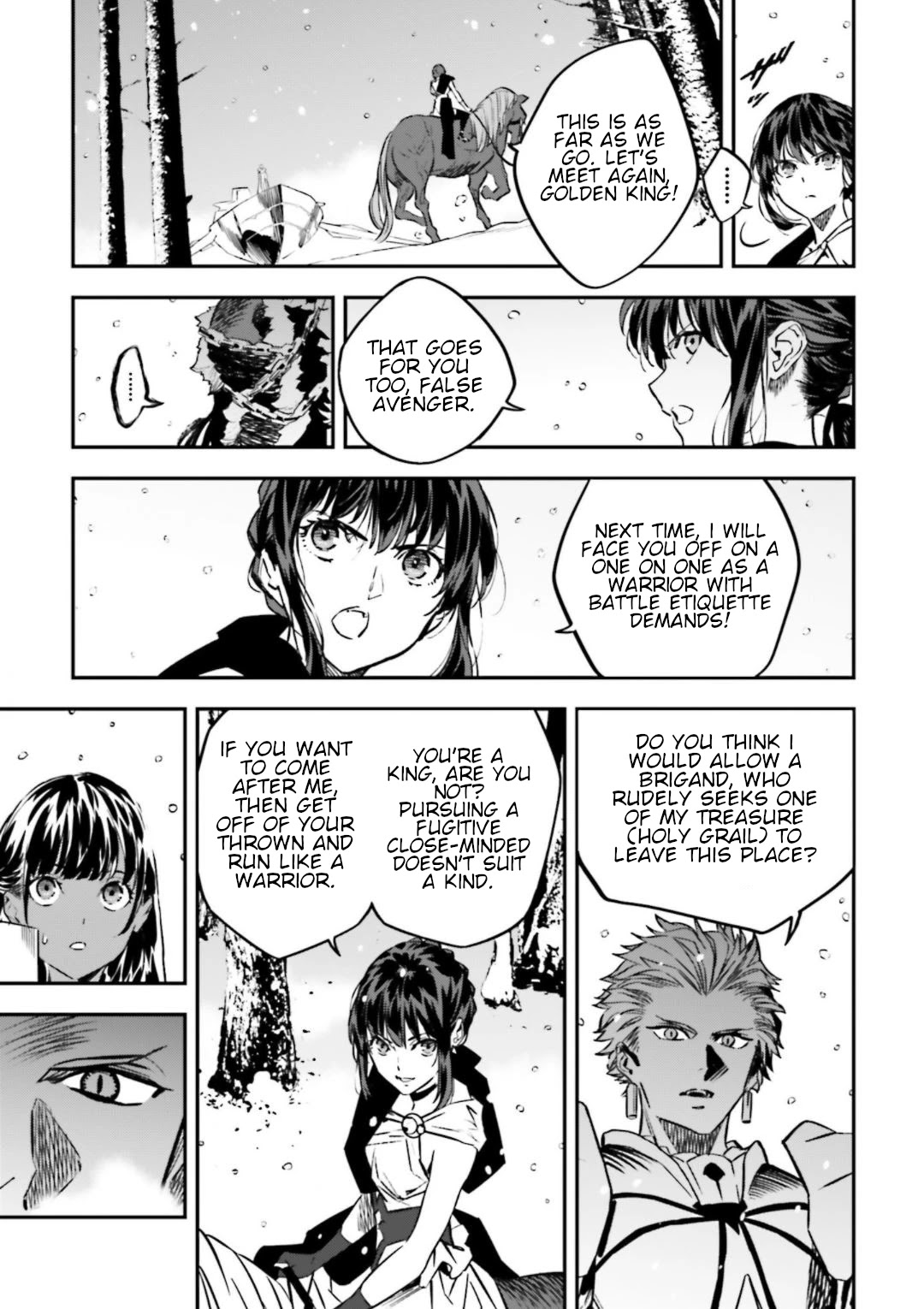 Fate/Strange Fake Chapter 15.4 page 25 - Chapter 15.4: Canon of the Demigods (Part 2)