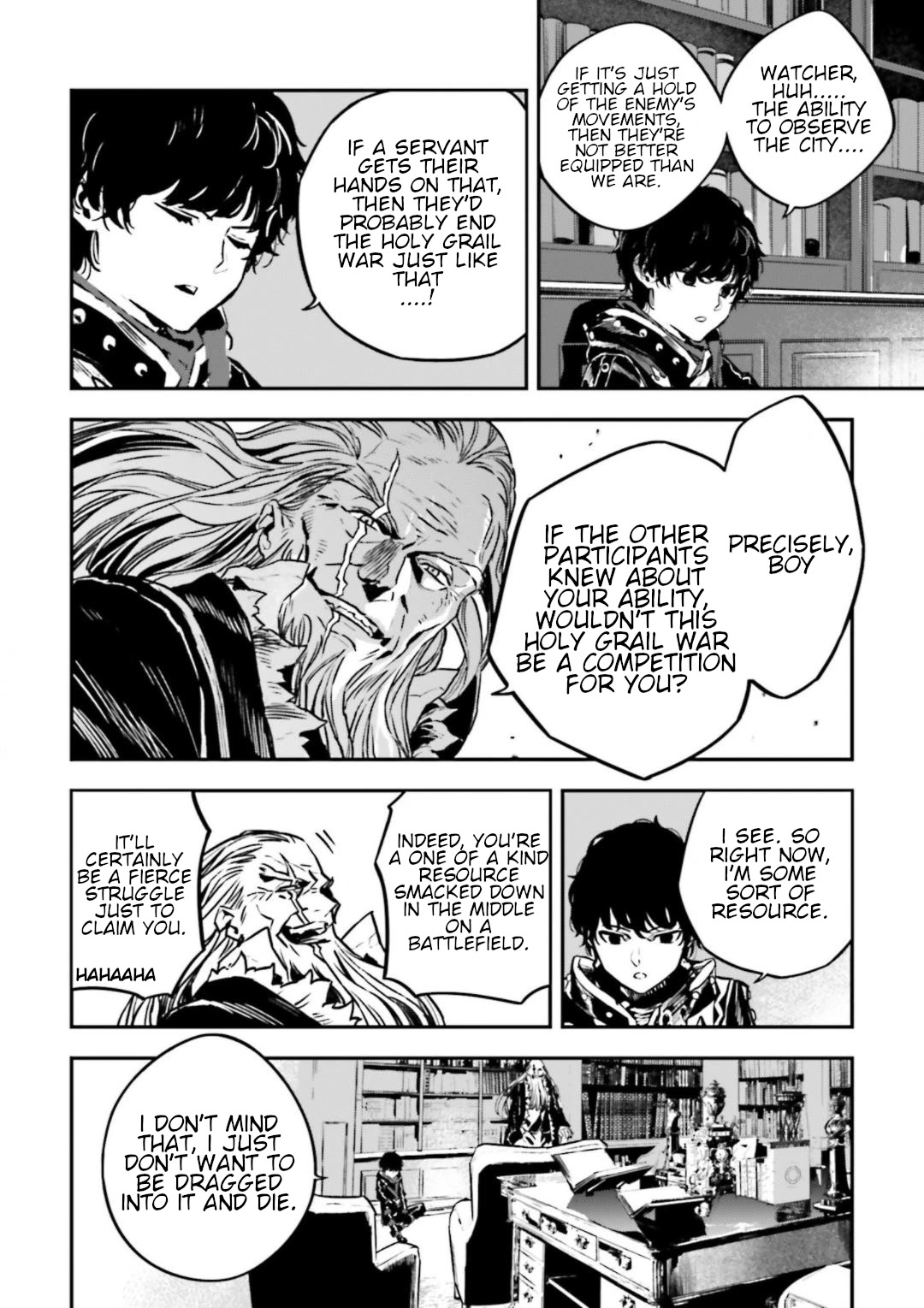 Fate/Strange Fake Chapter 16.2 page 10 - Chapter 16.2: Watcher