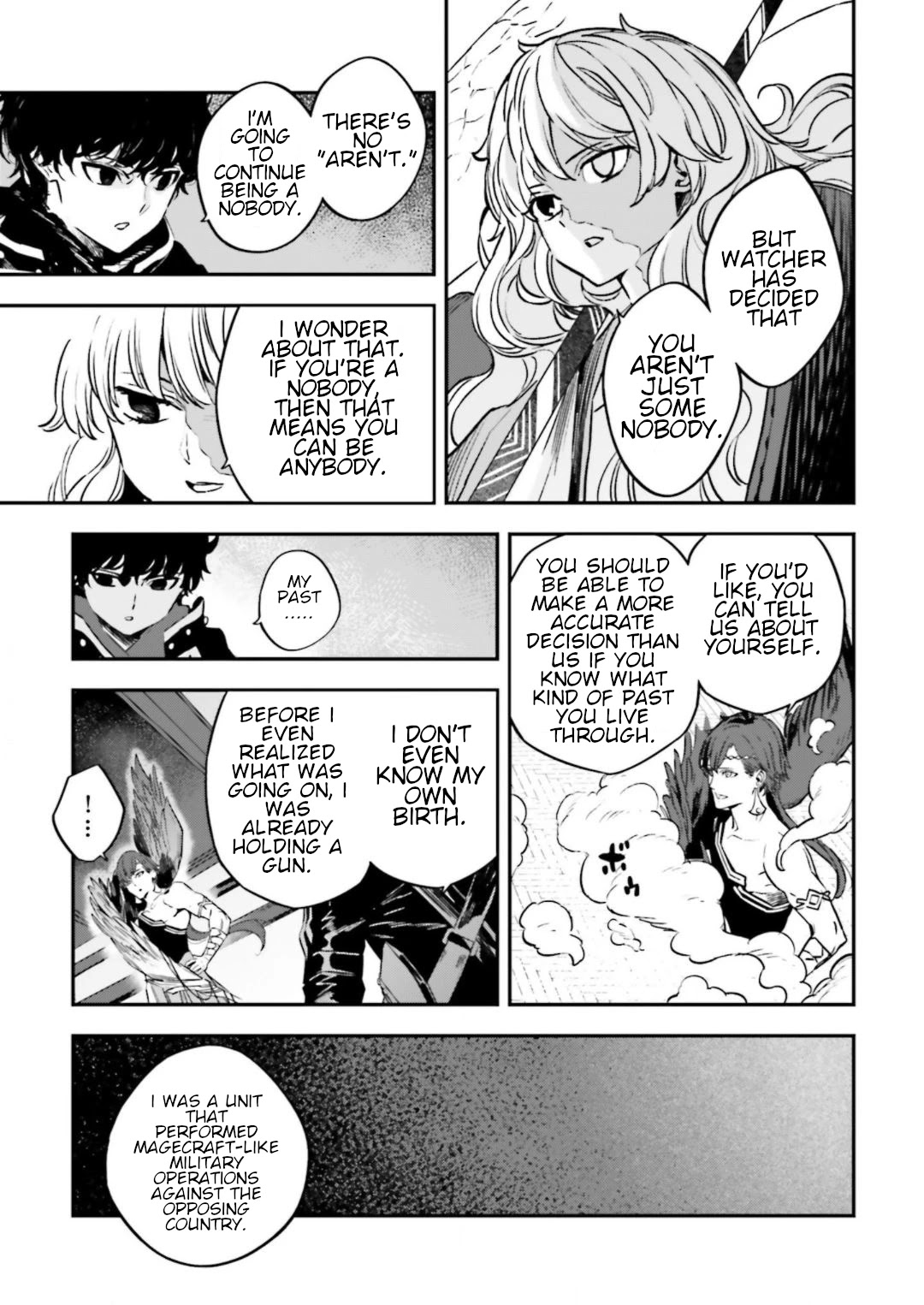Fate/Strange Fake Chapter 16.2 page 7 - Chapter 16.2: Watcher